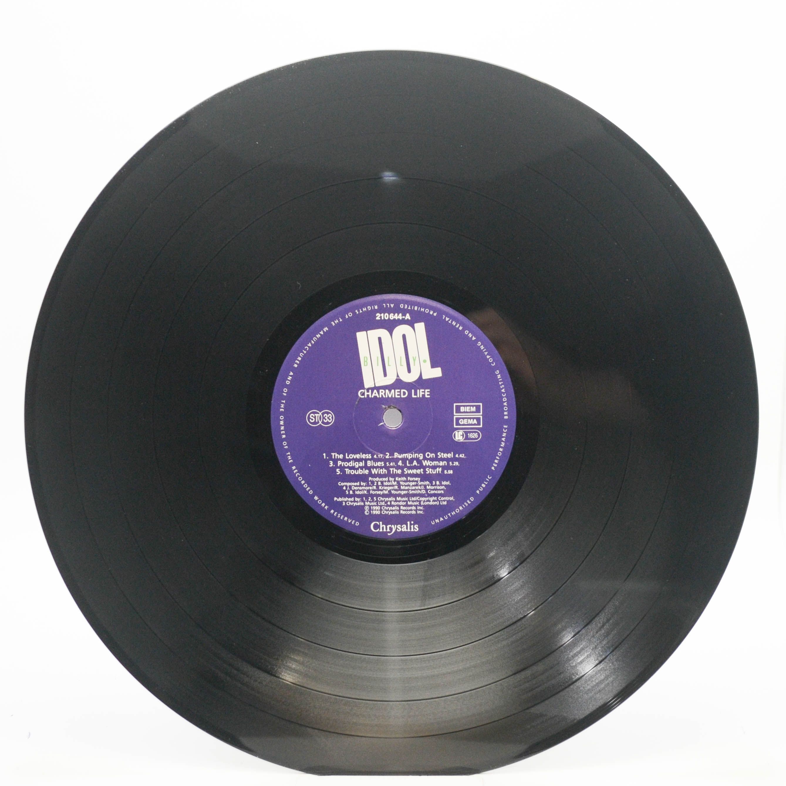 Billy Idol — Charmed Life, 1990