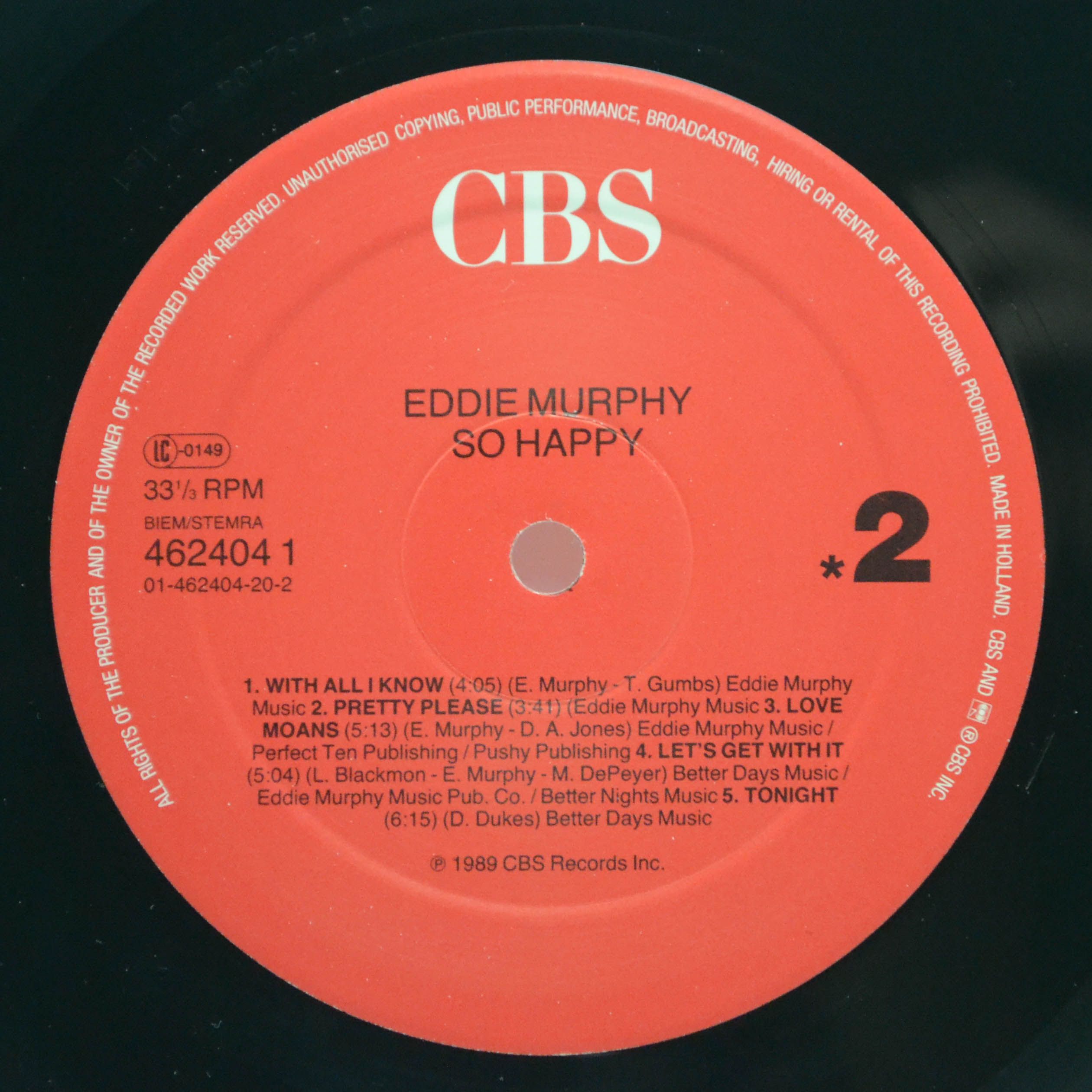 Eddie Murphy — So Happy, 1989