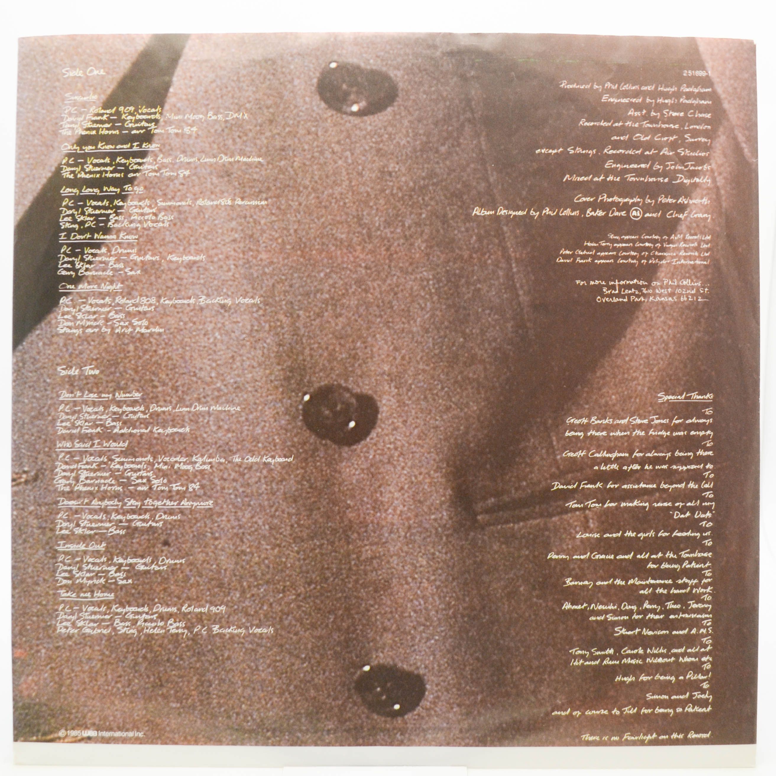 Phil Collins — No Jacket Required, 1985