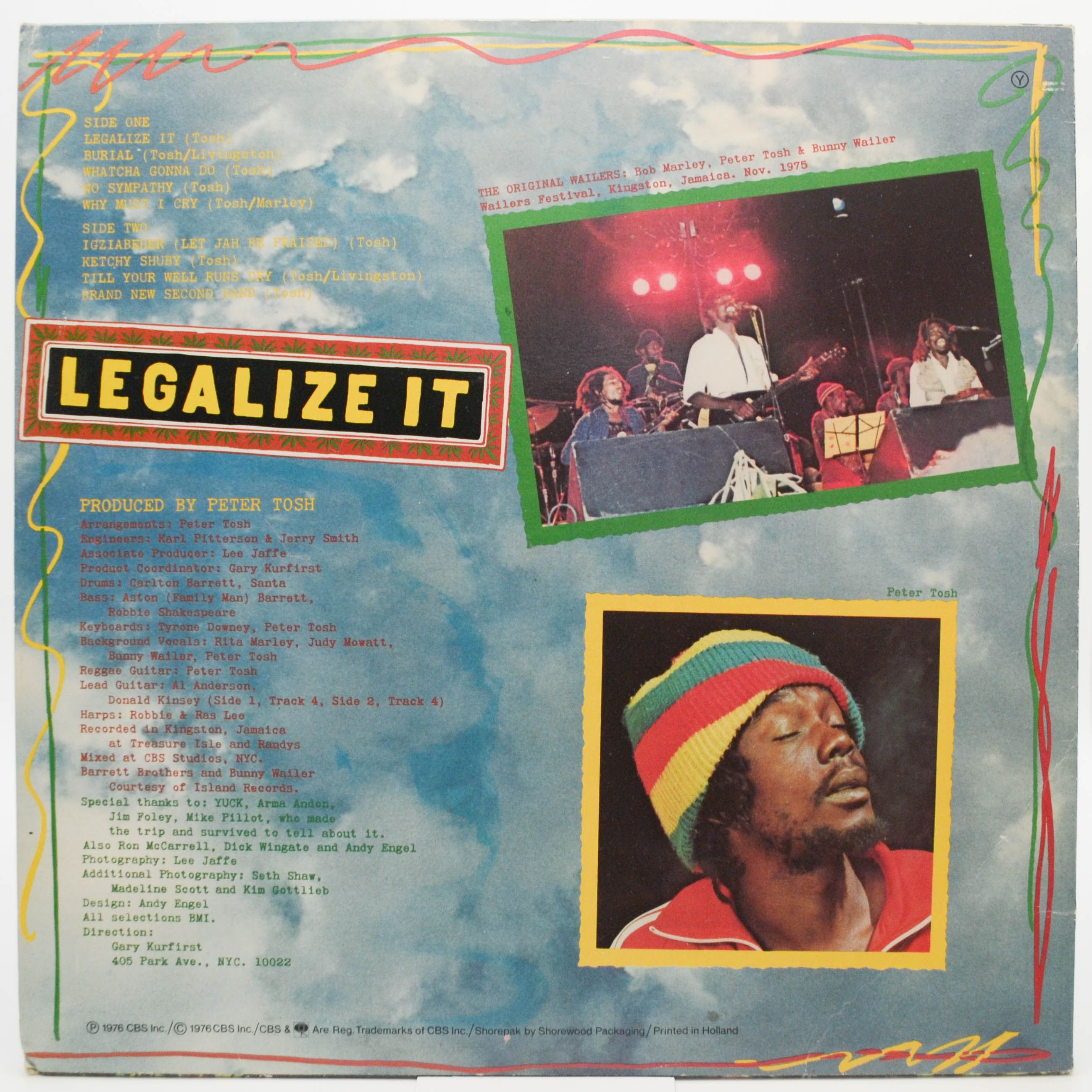 Peter Tosh — Legalize It, 1976