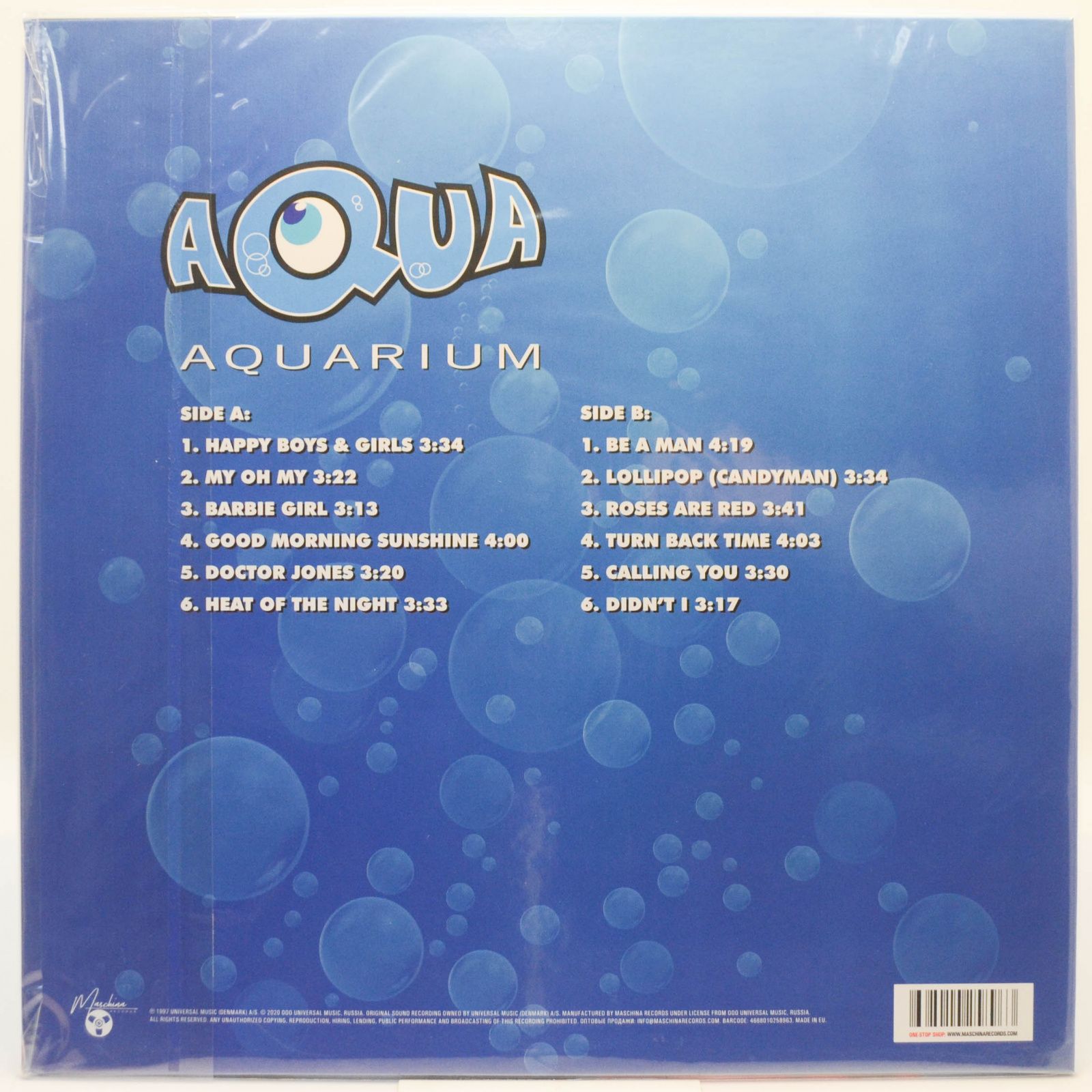 Aqua — Aquarium, 1997