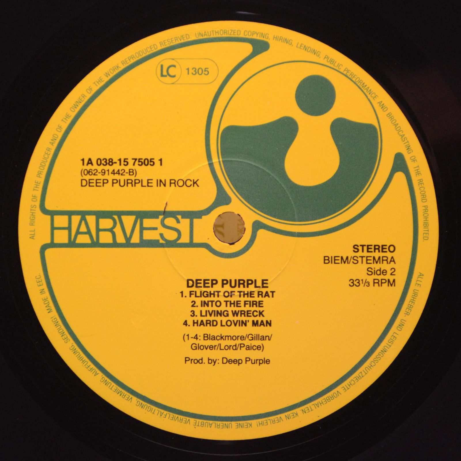 Deep Purple — Deep Purple In Rock, 1970