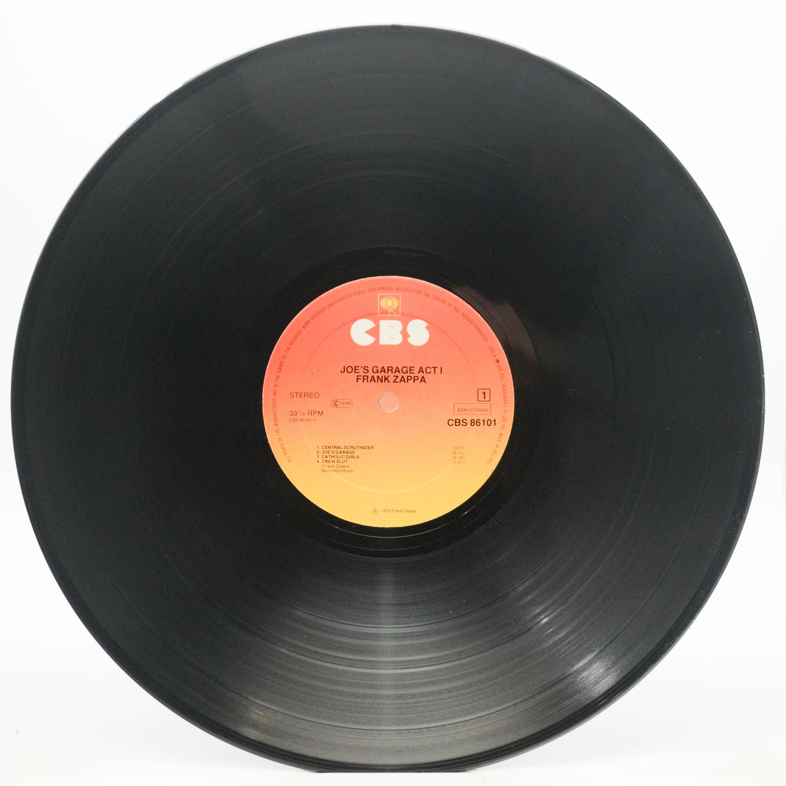 Frank Zappa — Joe's Garage Act I, 1979