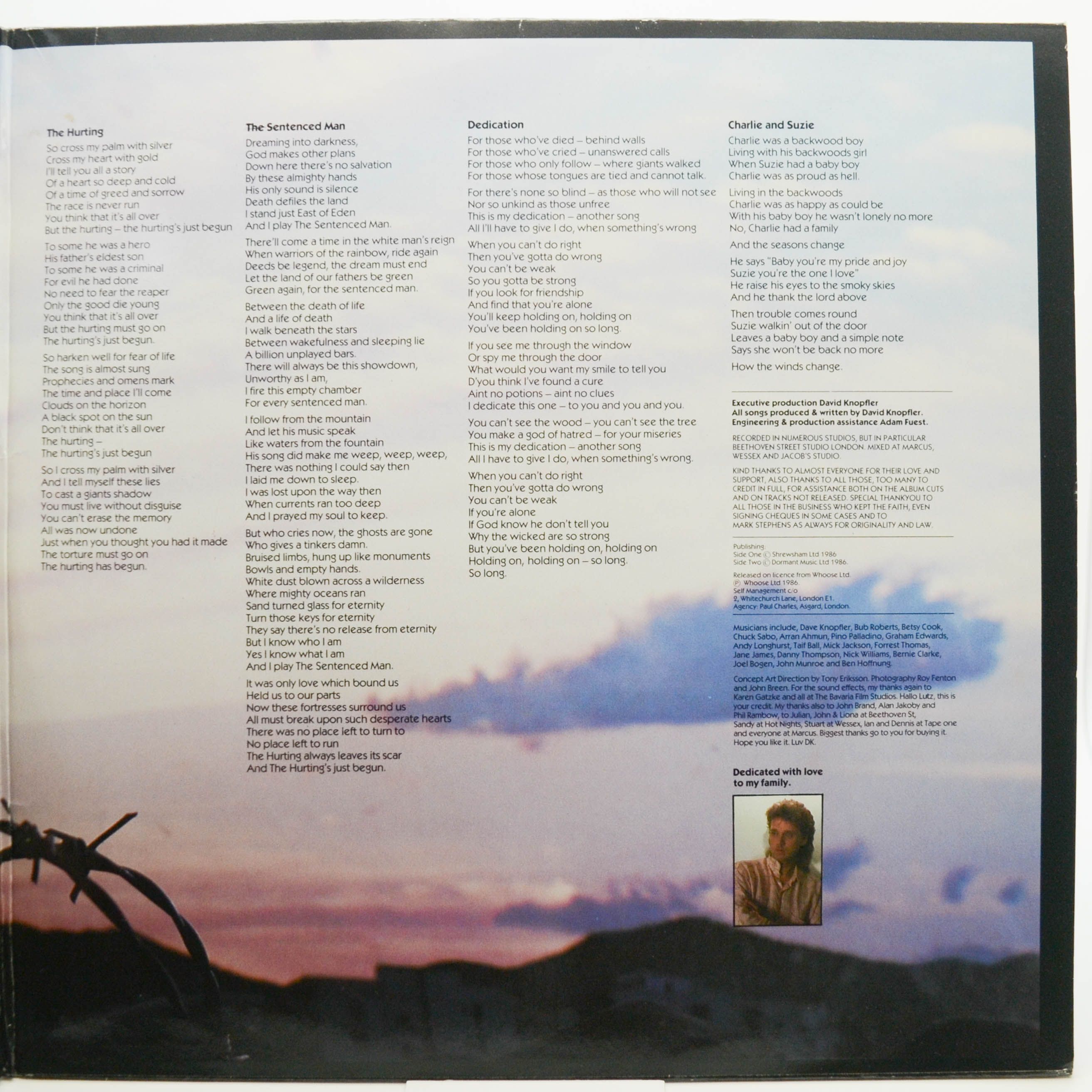 David Knopfler — Cut The Wire, 1986