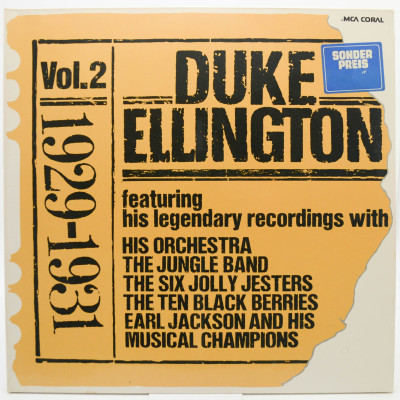 Vol. 2 (1929-1931) (2LP), 1974