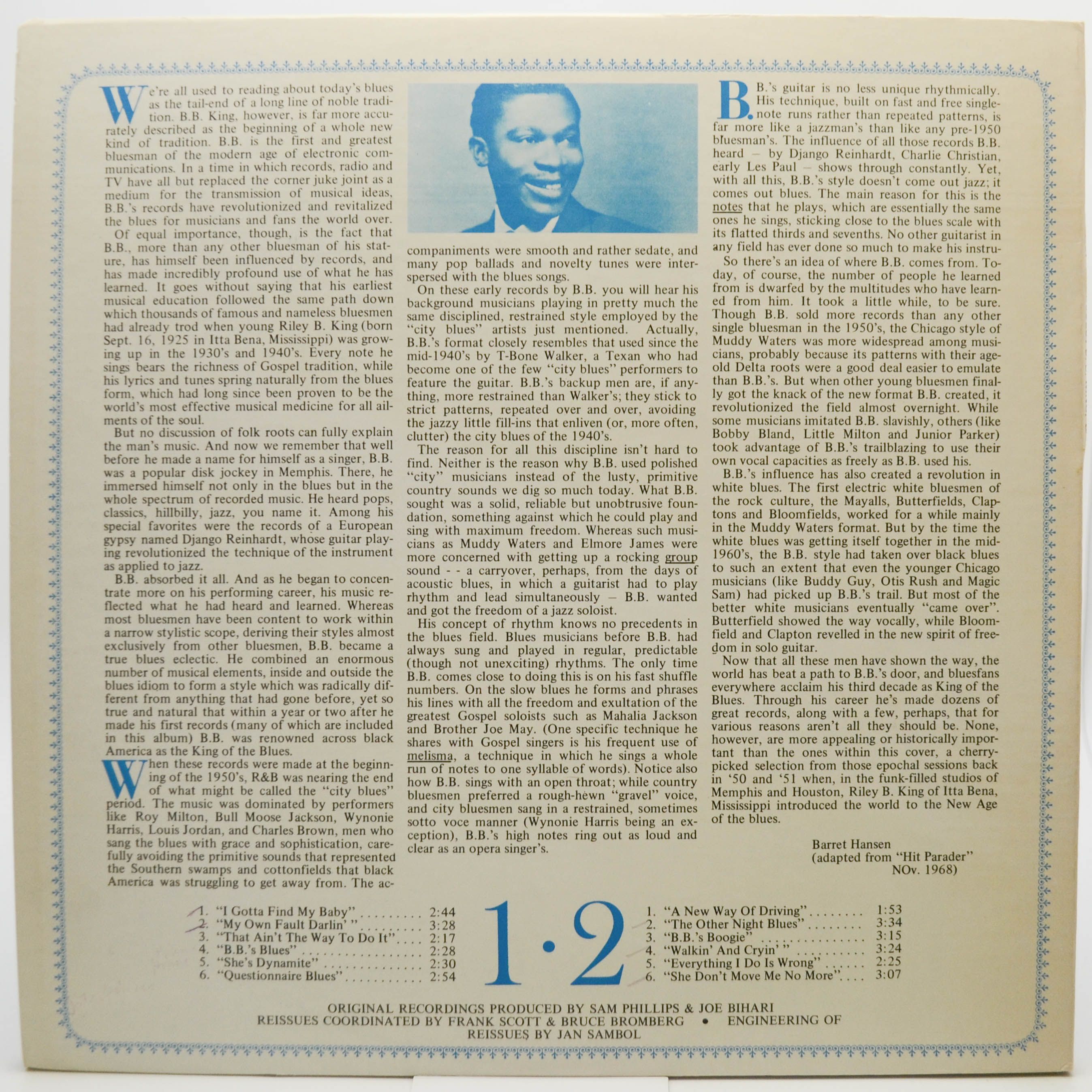 B.B. King — B. B. King, 1949 - 1950 (USA), 1969