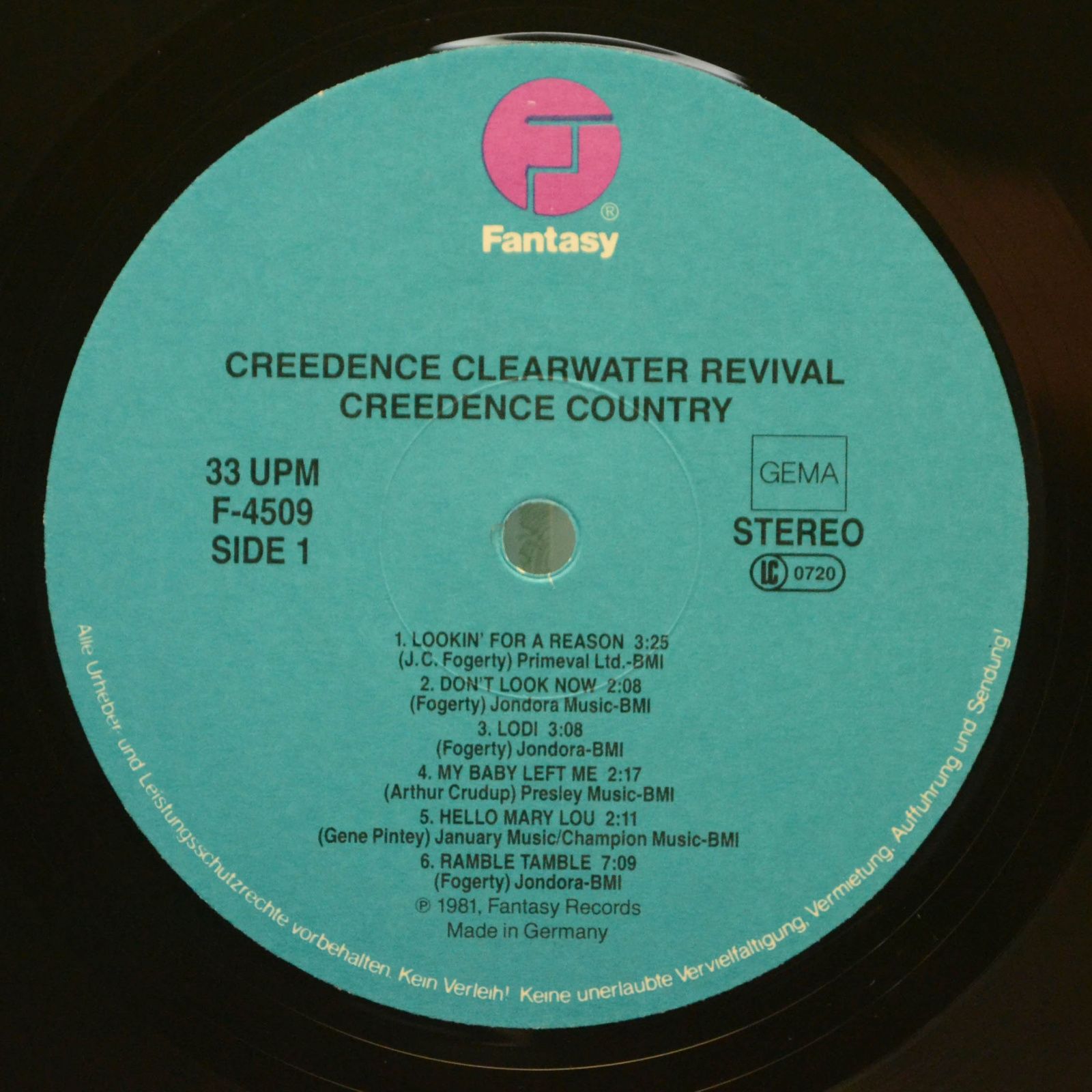 Creedence Clearwater Revival — Creedence Country, 1981