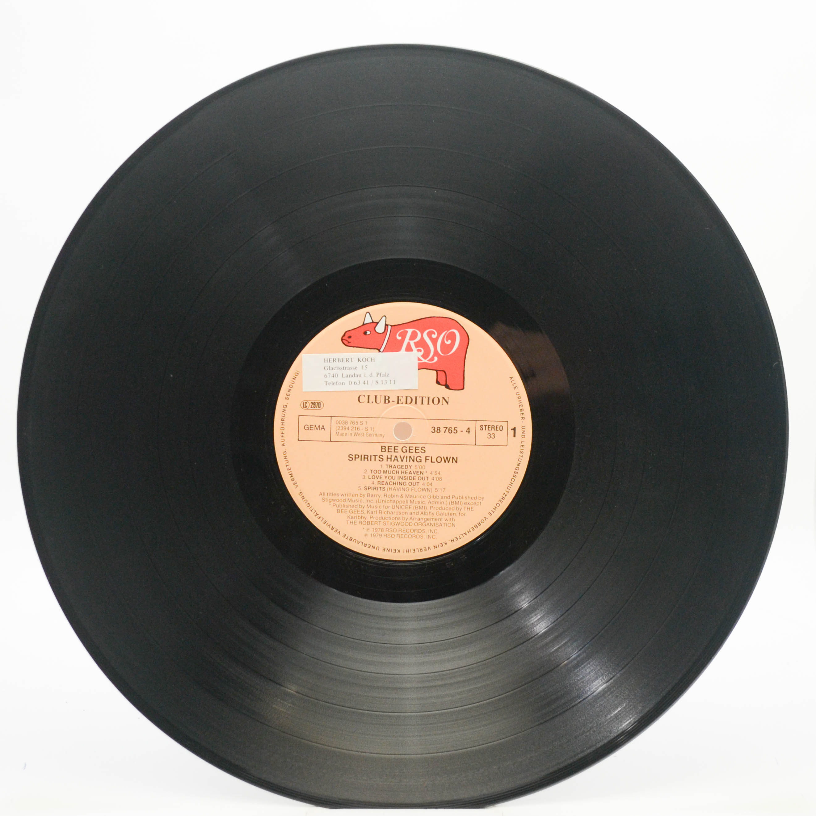 Bee Gees — Spirits Having Flown, 1979