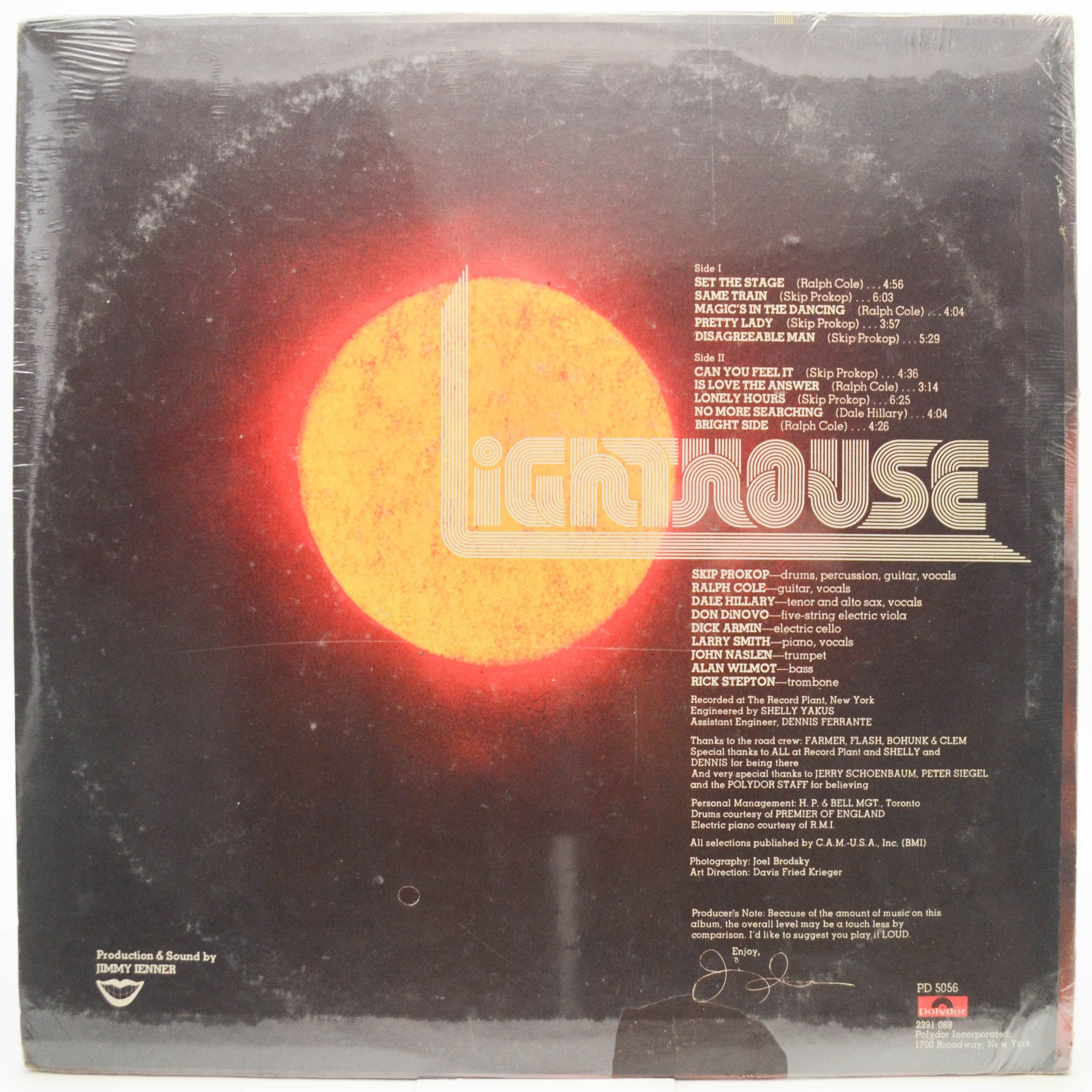 Lighthouse — Can You Feel It (USA), 1973