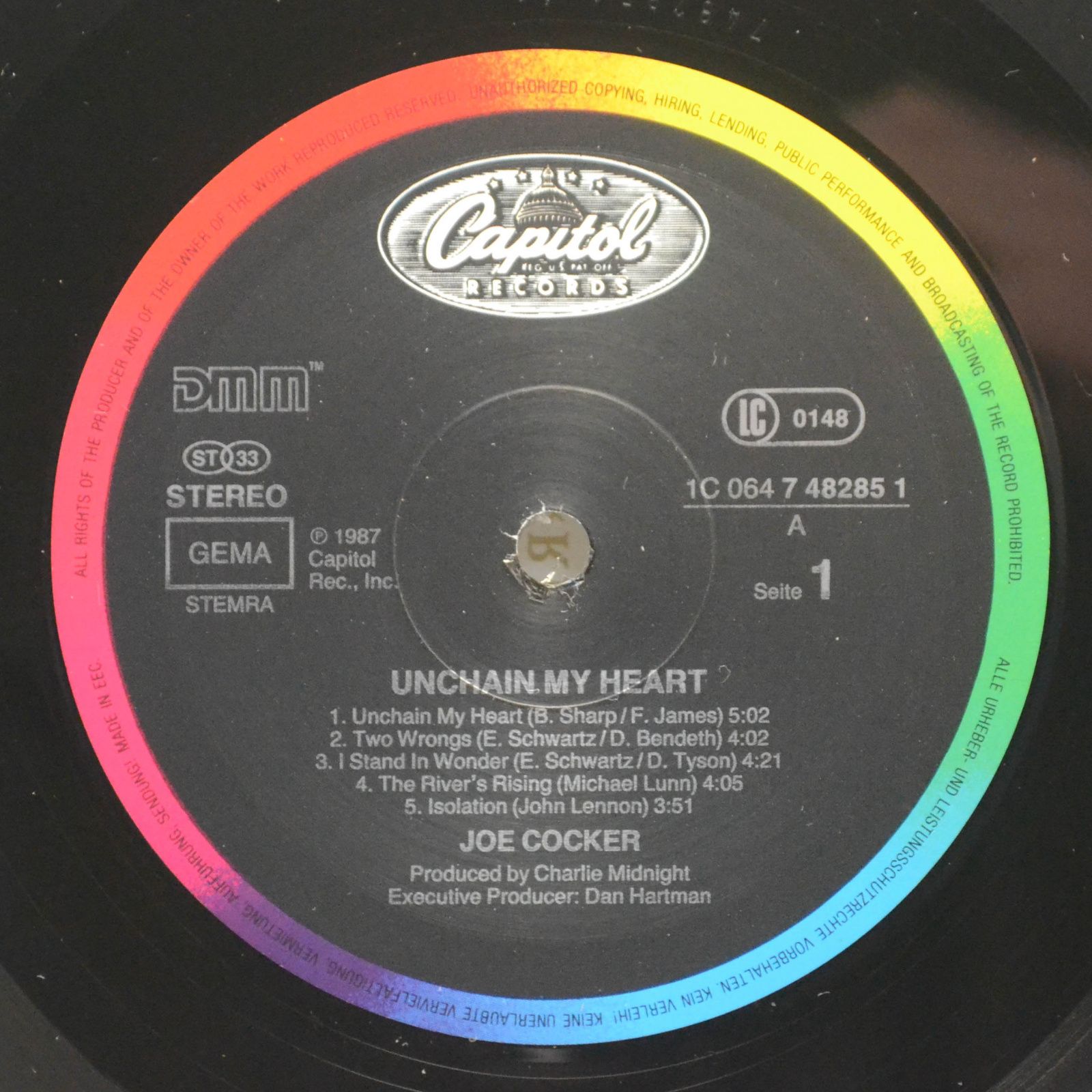 Joe Cocker — Unchain My Heart, 1987