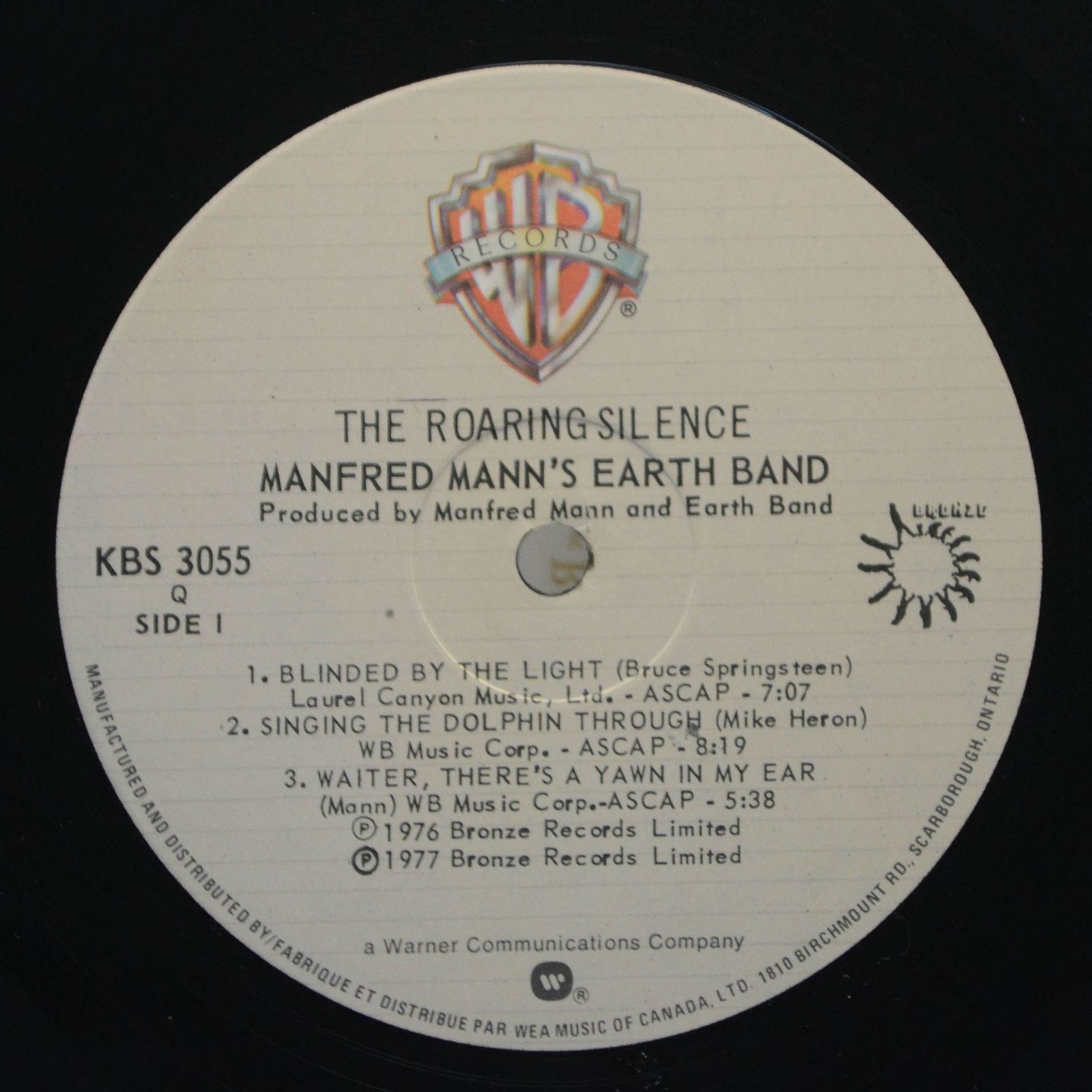 Manfred Mann's Earth Band — The Roaring Silence, 1976