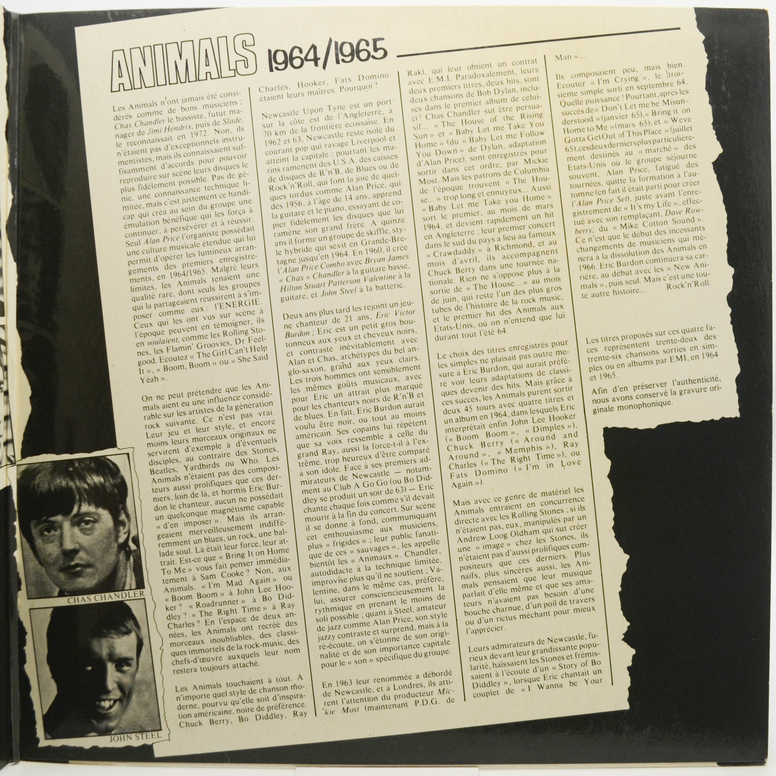 Animals — Animals Anthology (2LP), 1976