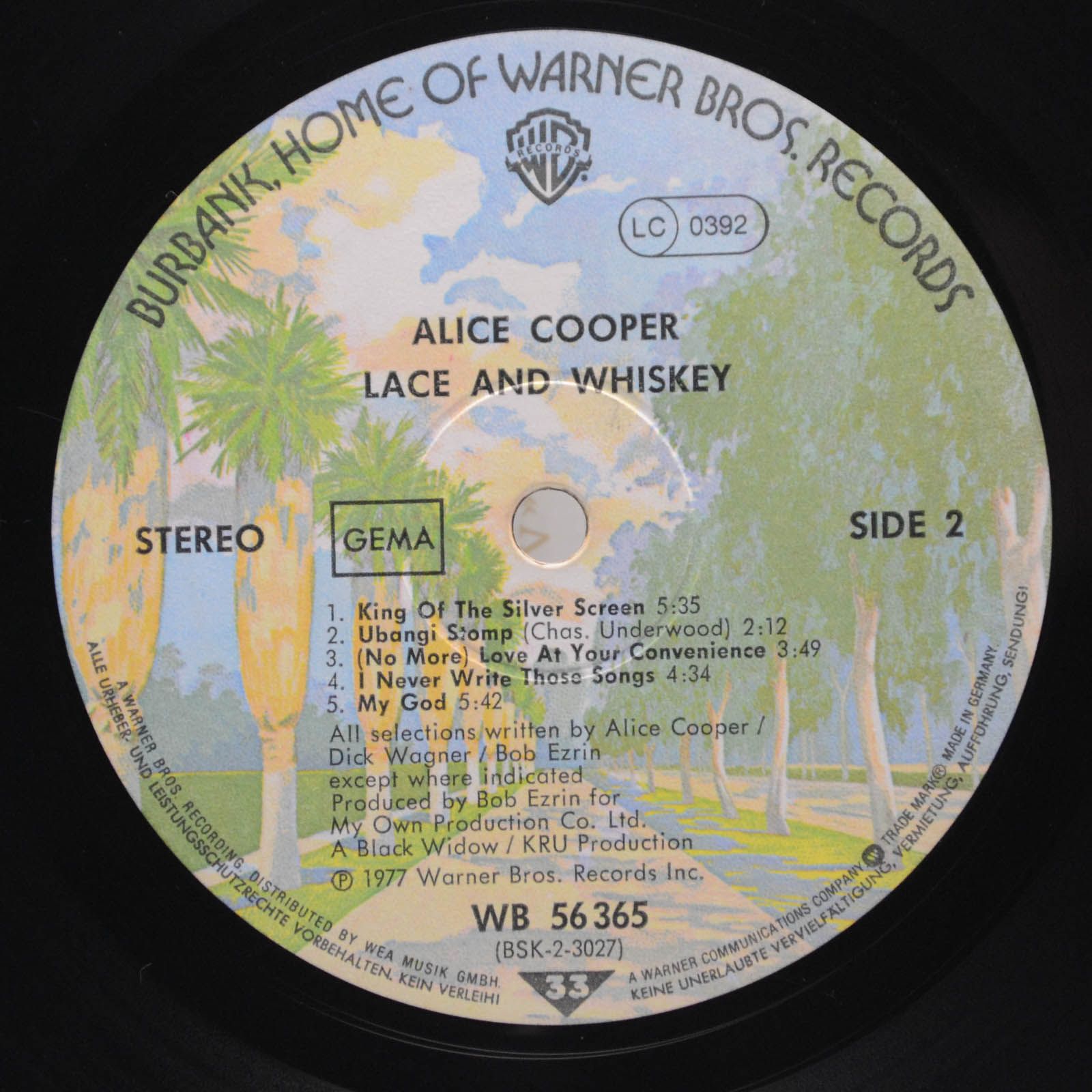 Alice Cooper — Lace And Whiskey, 1977