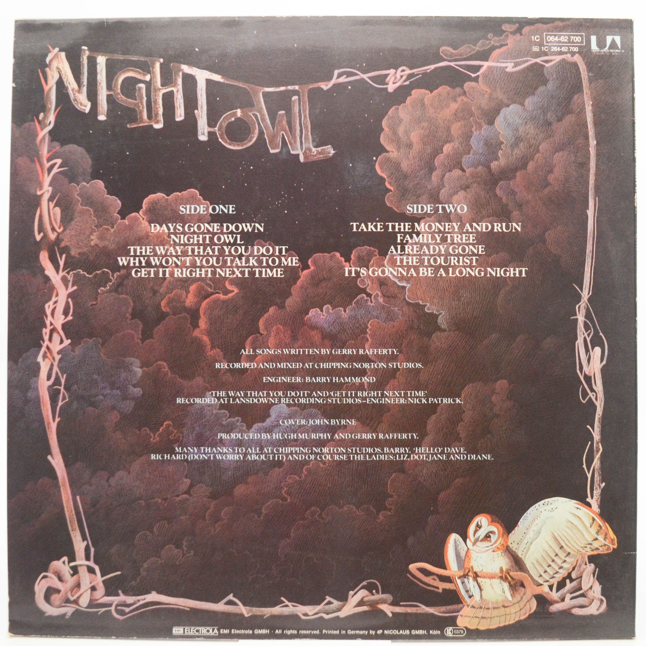 Gerry Rafferty — Night Owl, 1979