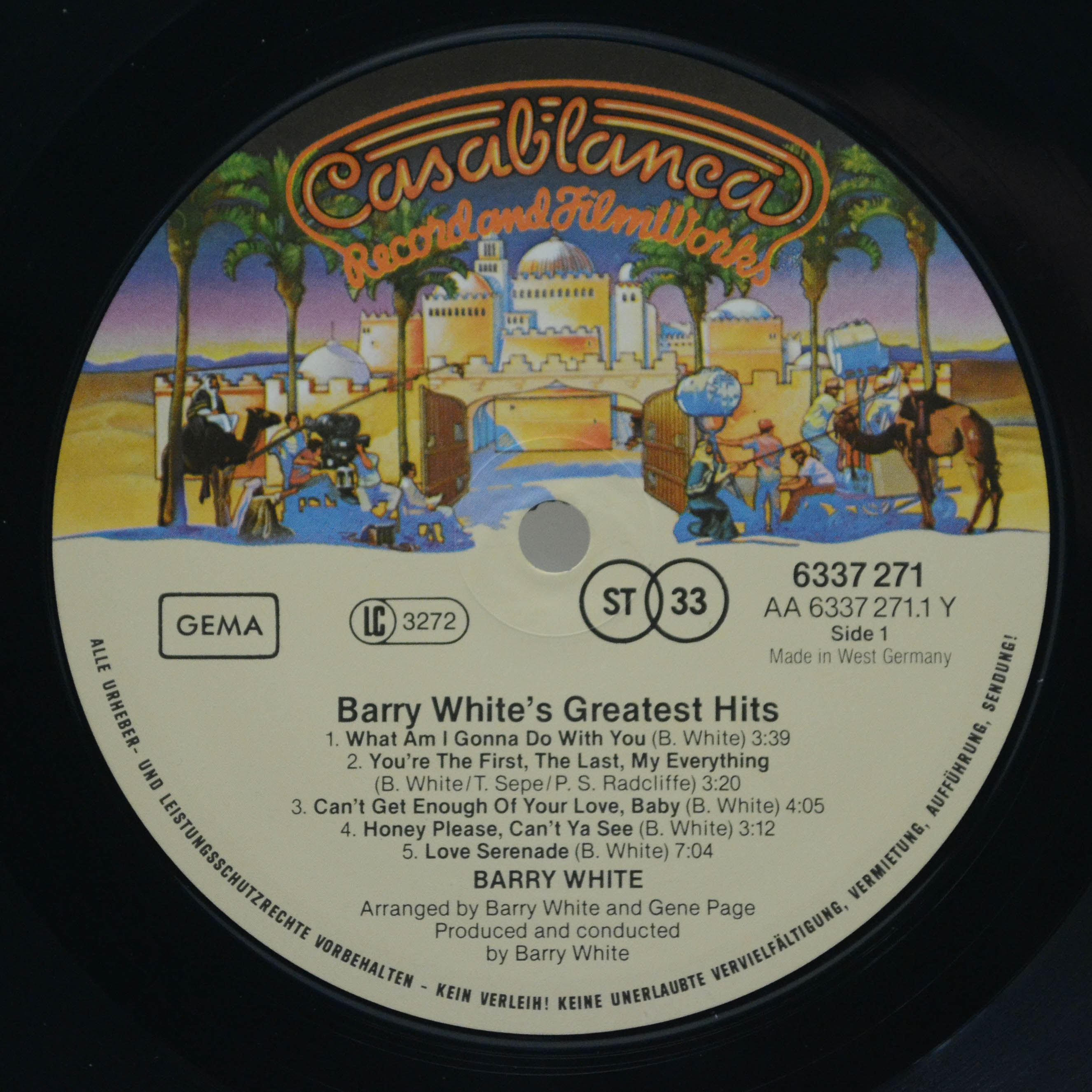 Barry White — Barry White's Greatest Hits, 1975
