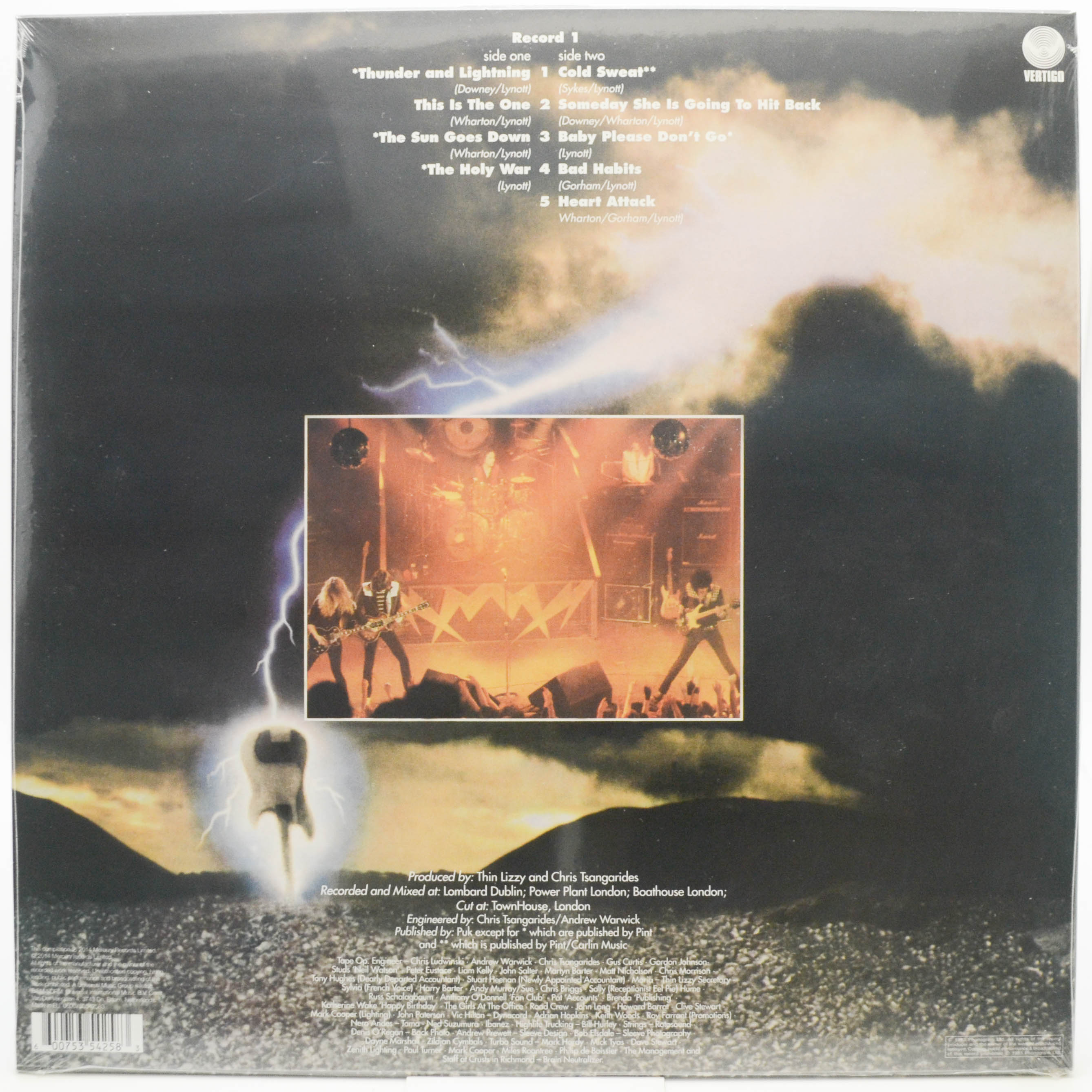 Thin Lizzy — Thunder And Lightning, 1983