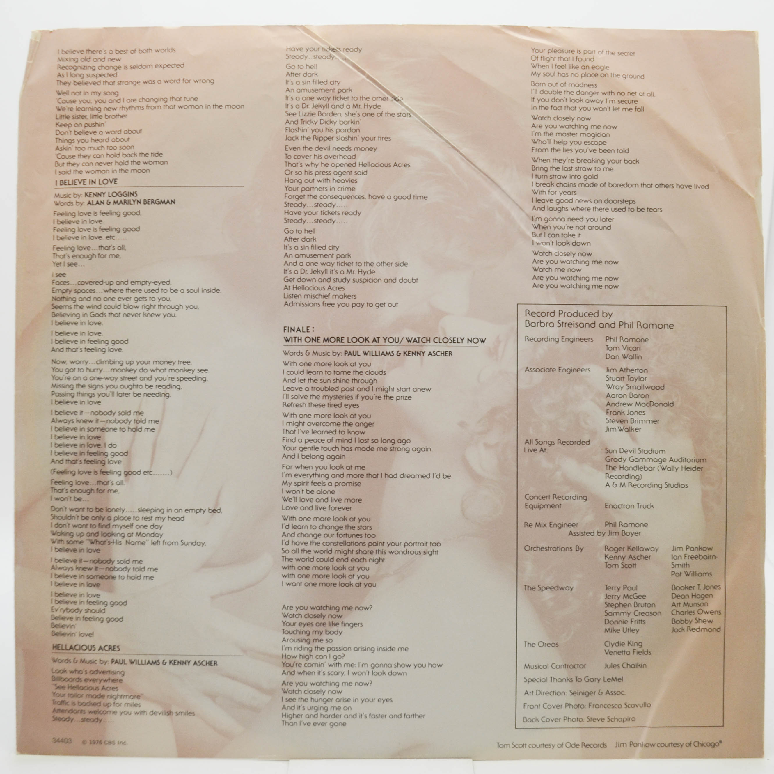 Виниловая пластинка Streisand, Kristofferson — A Star Is Born, 1976