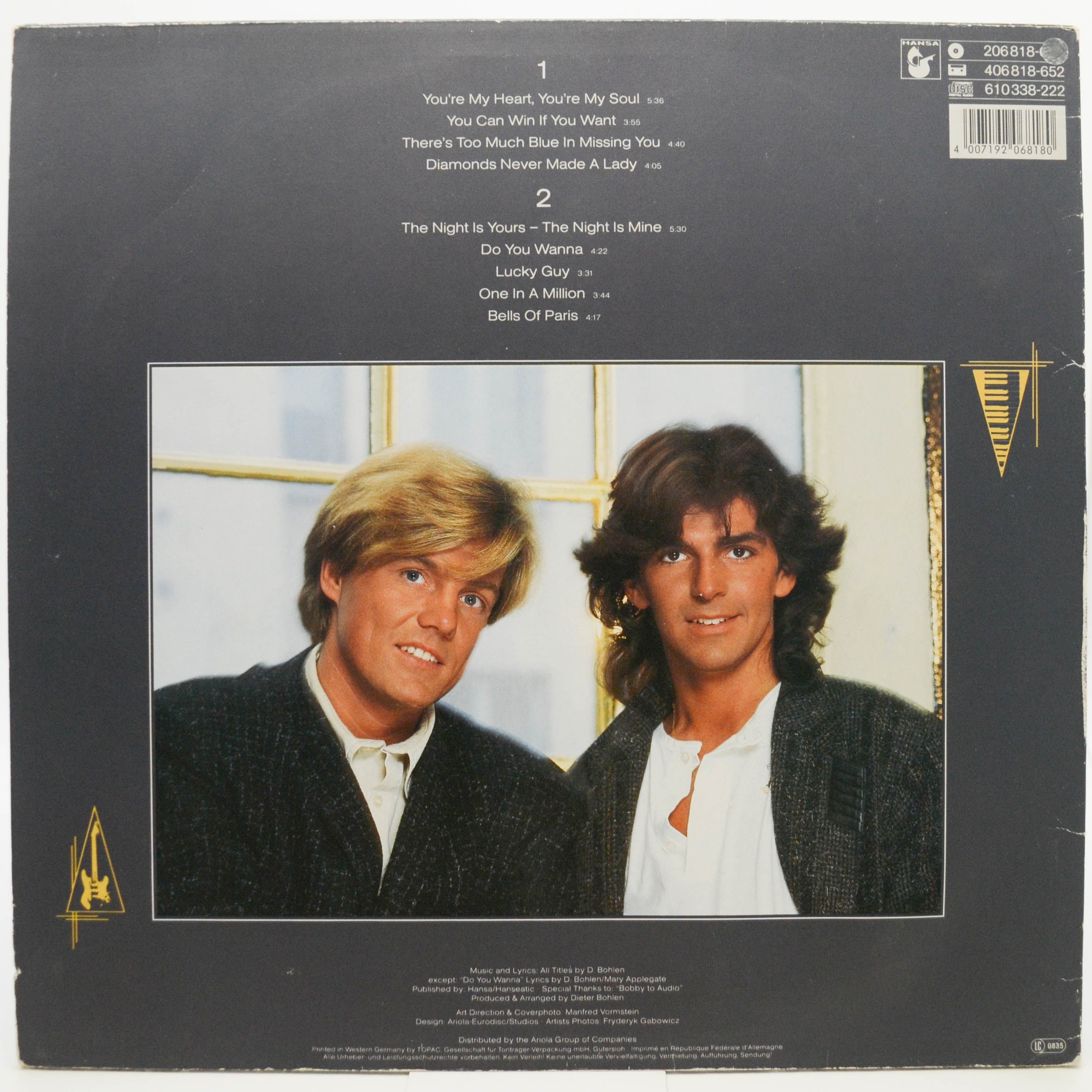 Modern Talking — The 1st Album, 1985