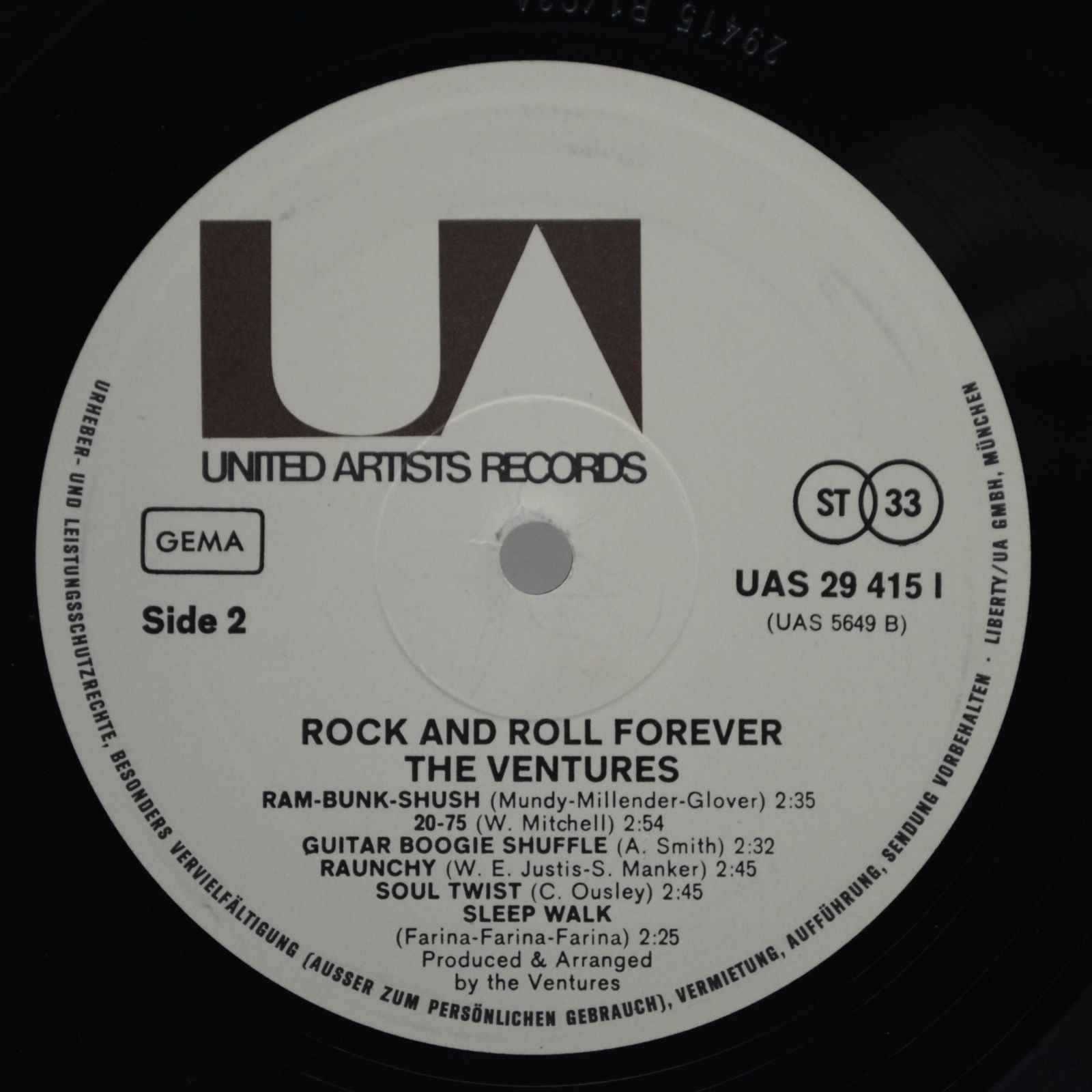 Ventures — Rock And Roll Forever, 1972