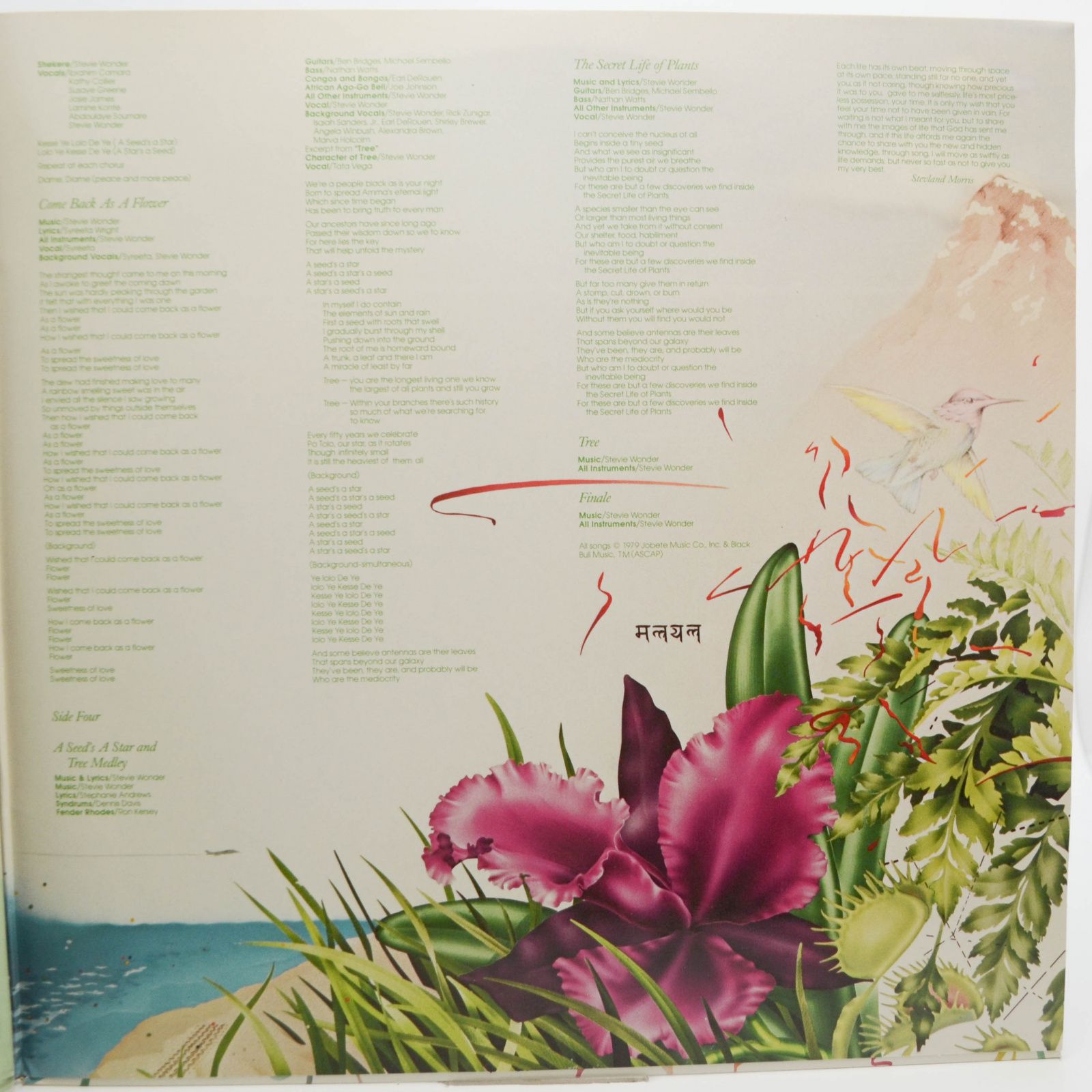 Stevie Wonder — Journey Through The Secret Life Of Plants (2LP), 1979