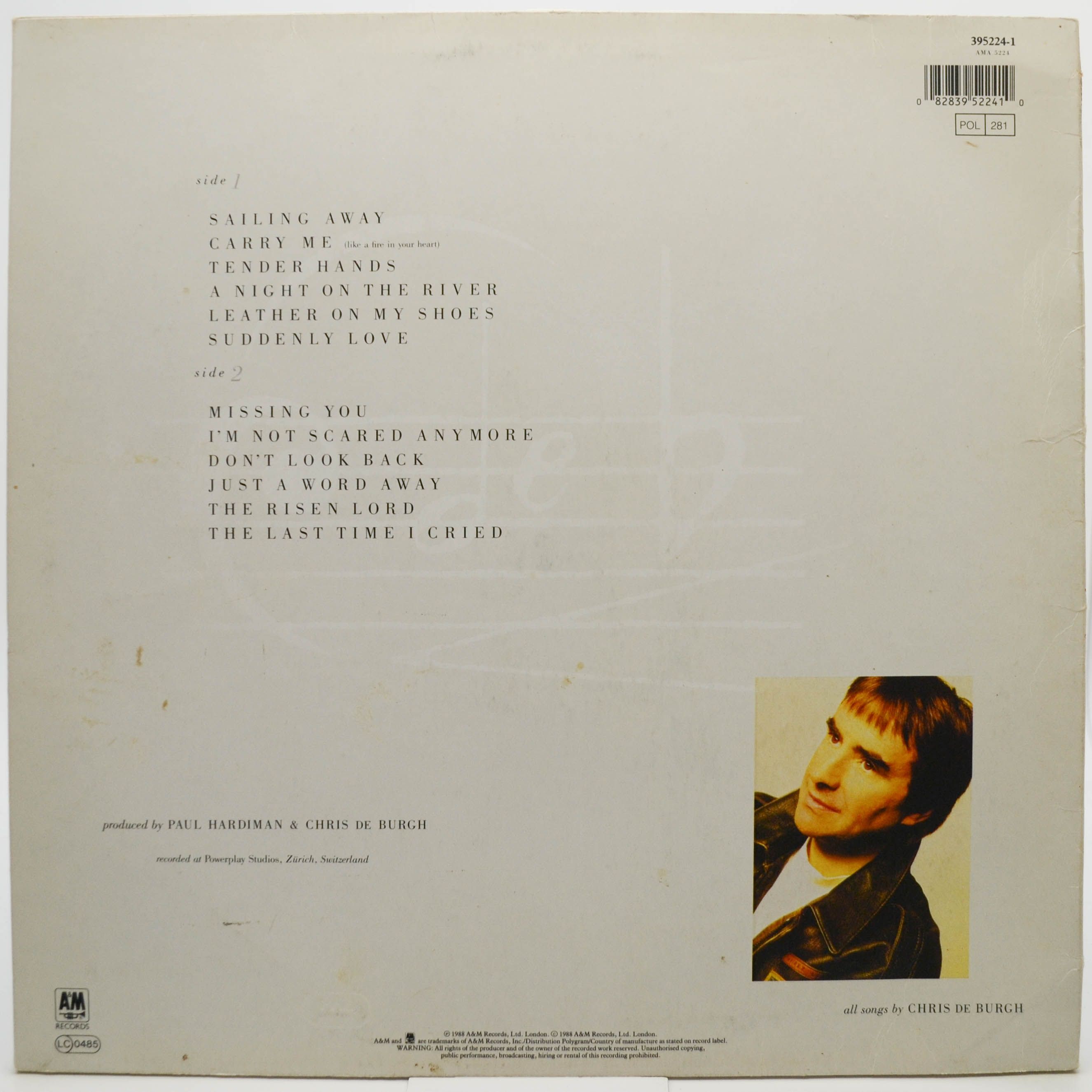 Chris de Burgh — Flying Colours, 1988