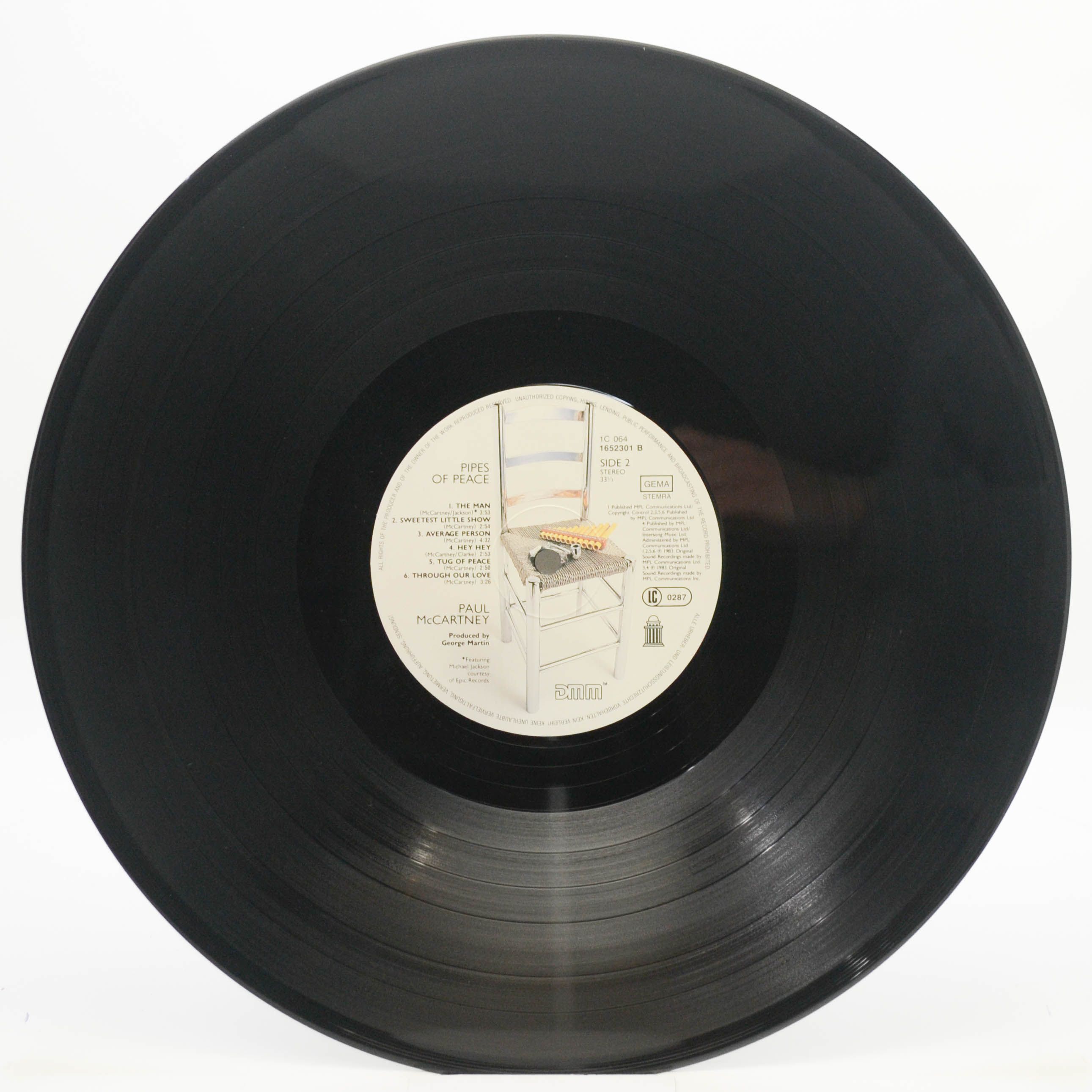 Paul McCartney — Pipes Of Peace, 1983