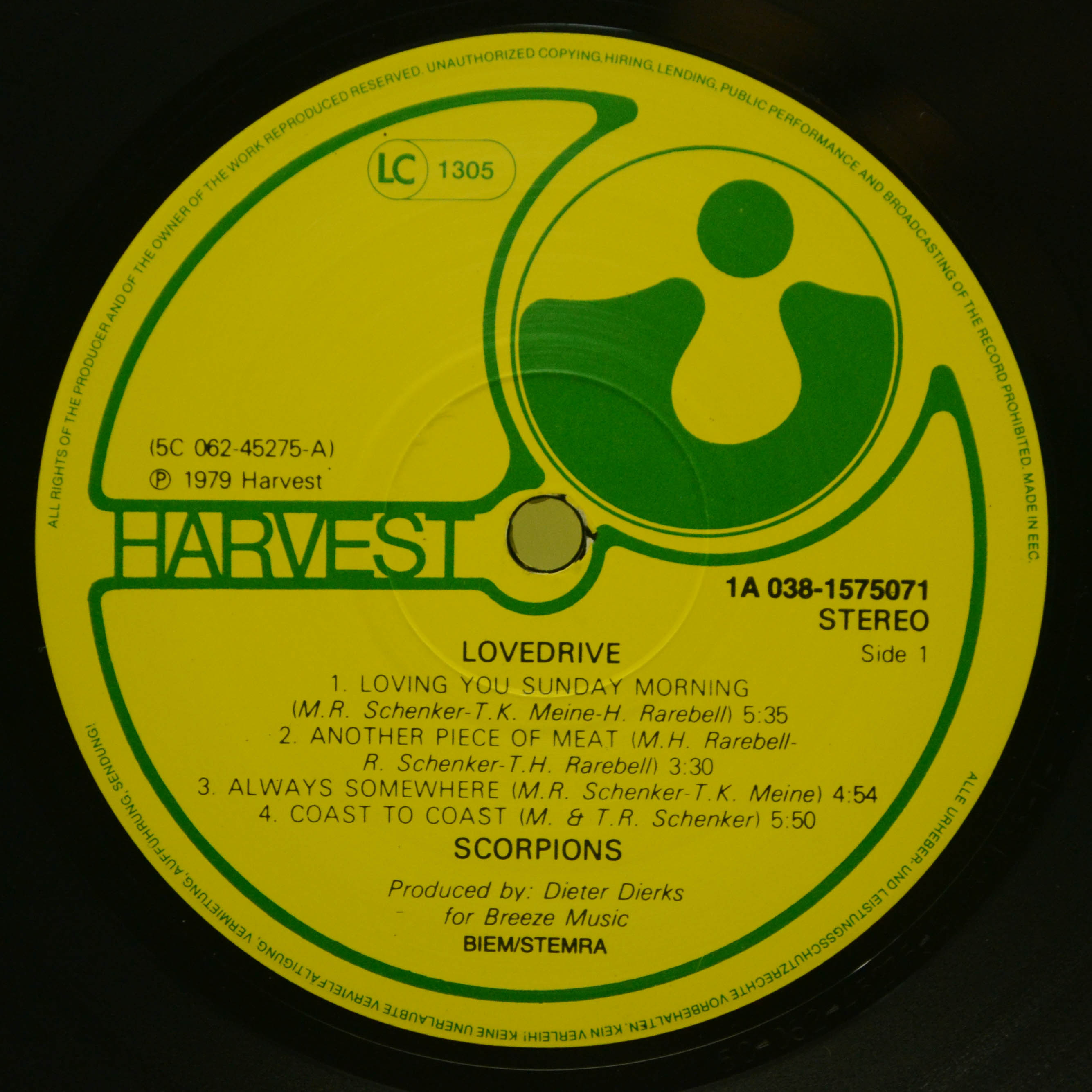 Scorpions — Lovedrive, 1979