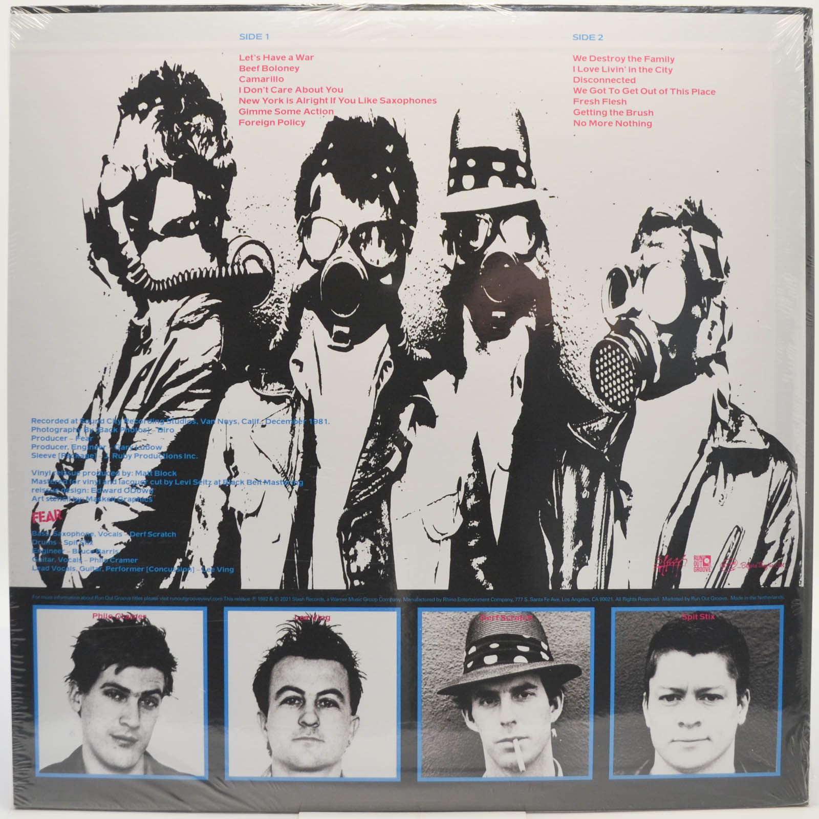 Fear — The Record, 1982