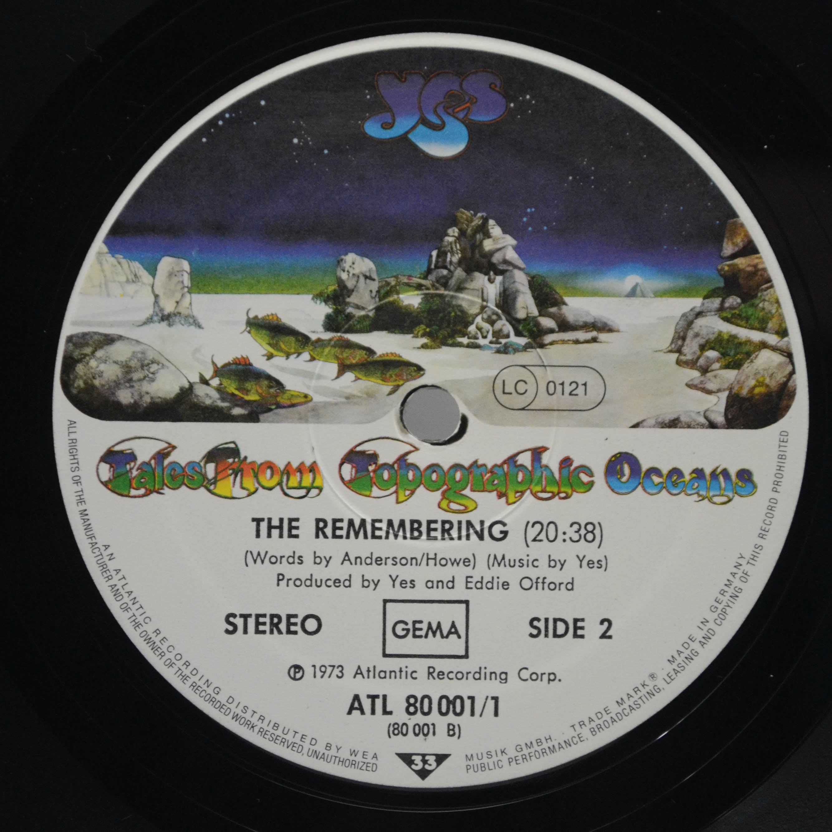 Yes — Tales From Topographic Oceans (2LP), 1973