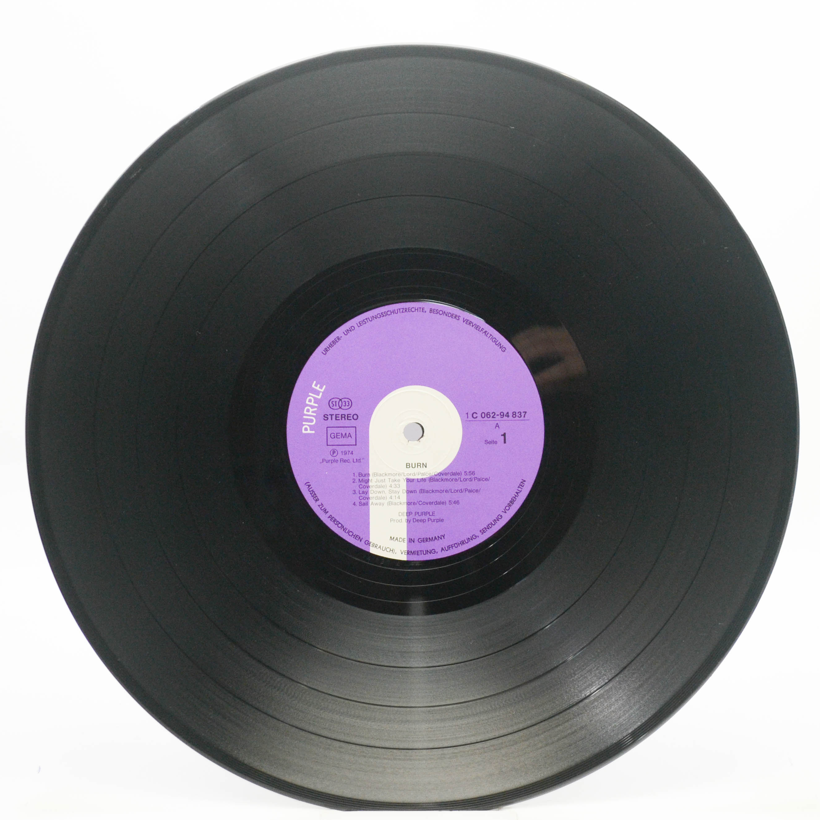 Deep Purple — Burn, 1974