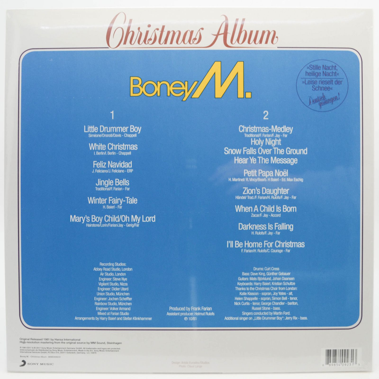Boney M. — Christmas Album, 1981