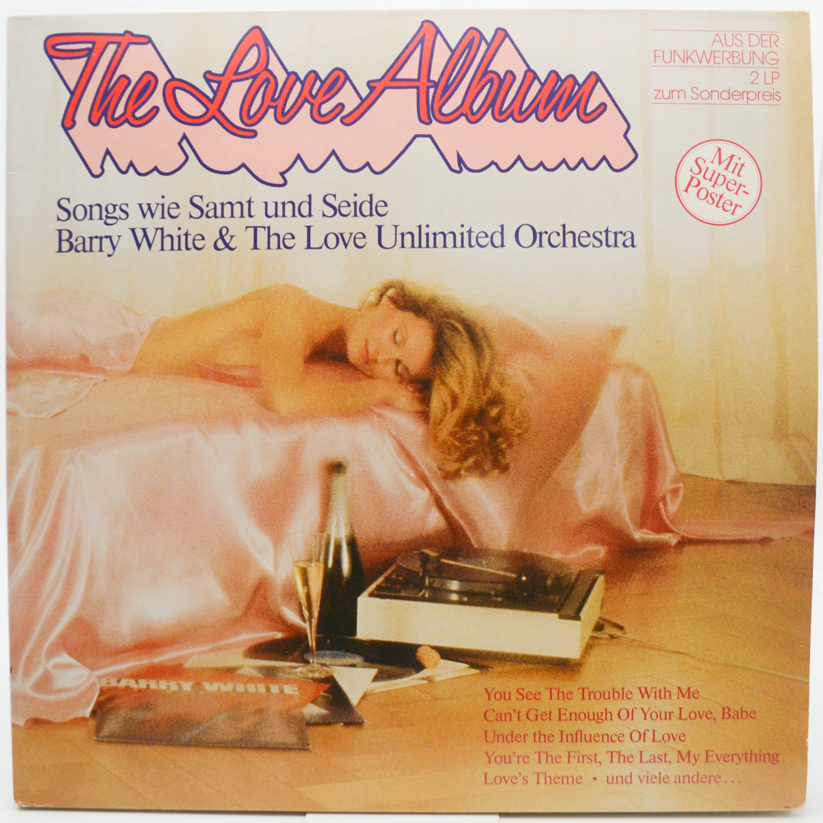 Barry White & The Love Unlimited Orchestra — The Love Album (2LP), 1982