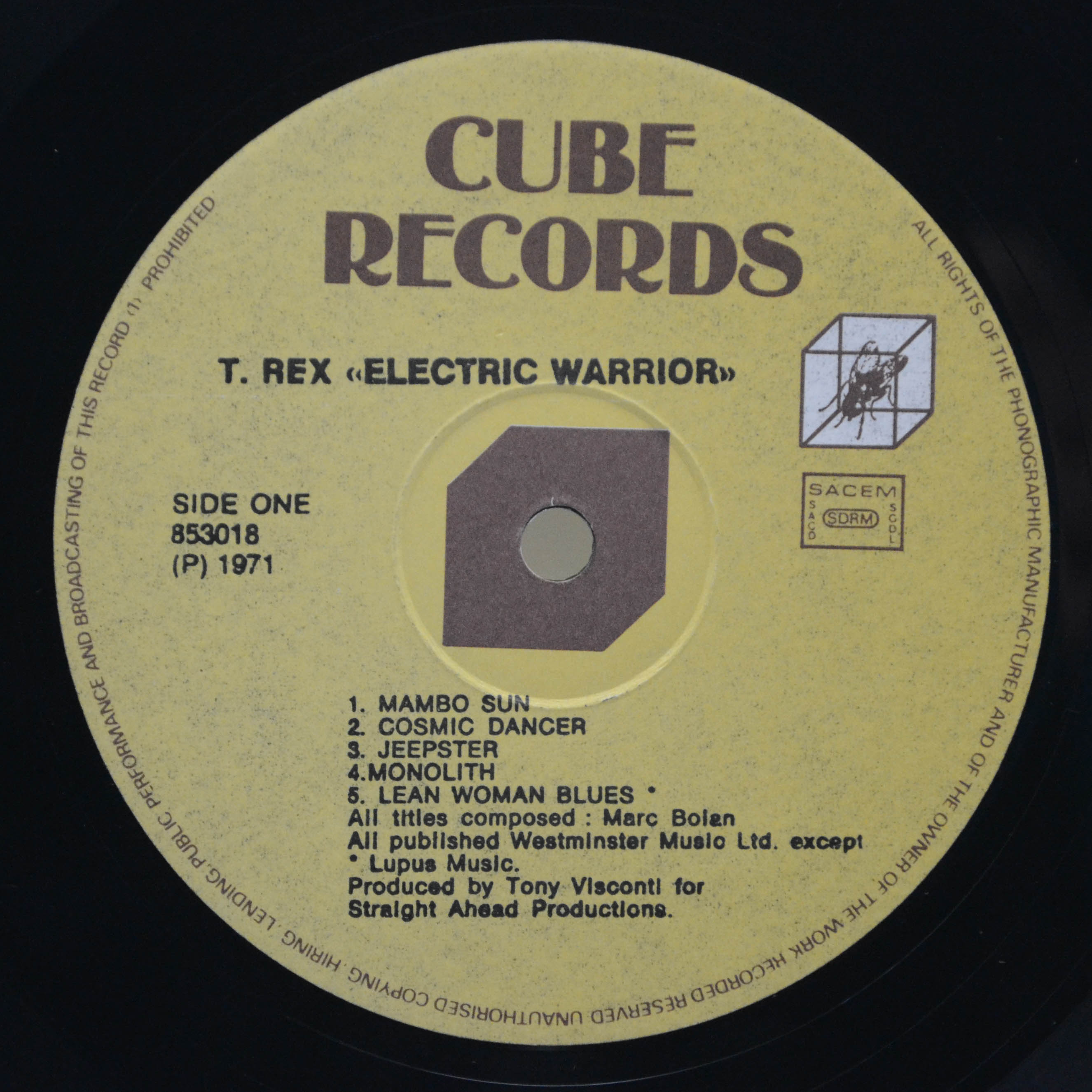T. Rex — Electric Warrior, 1971