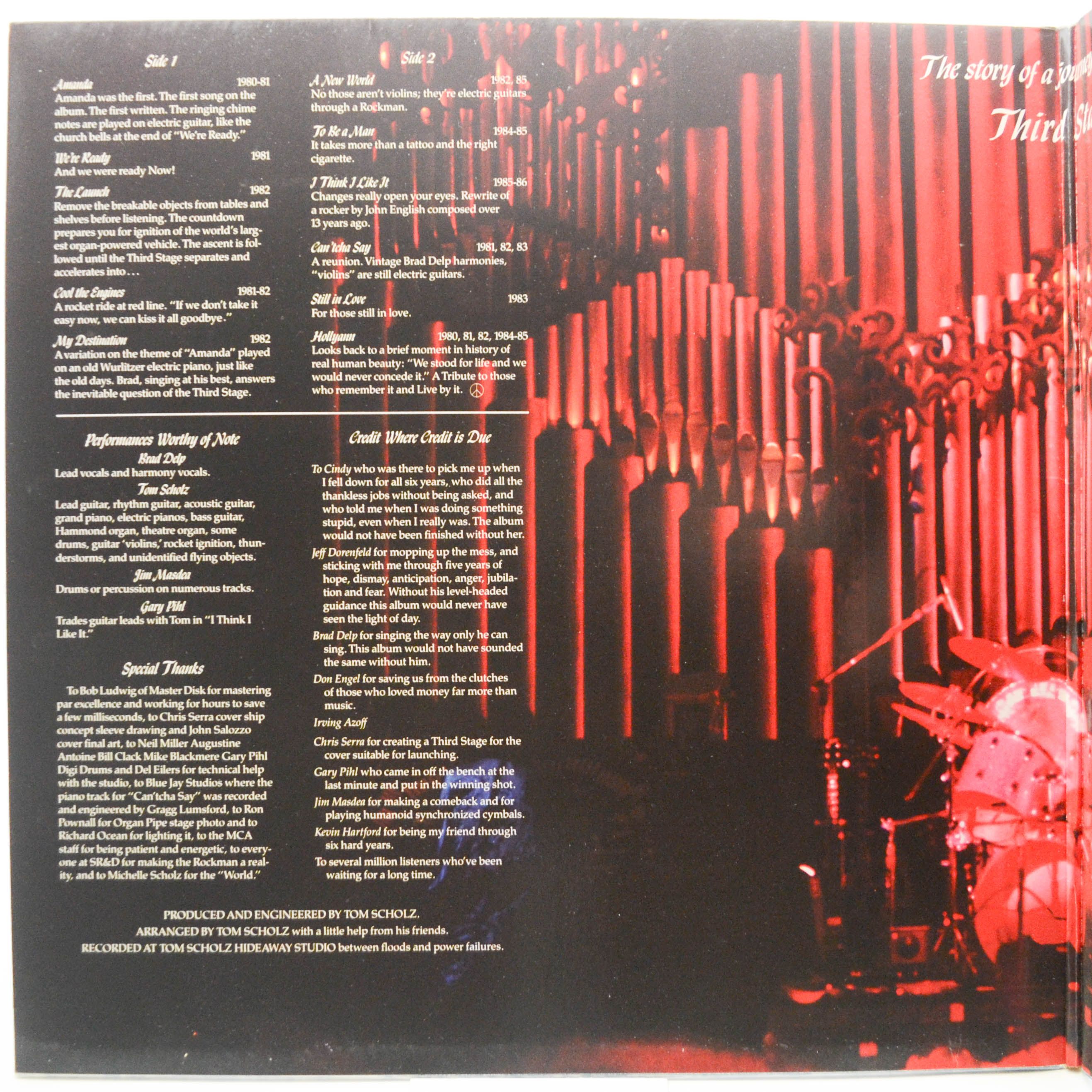 Boston — Third Stage, 1986