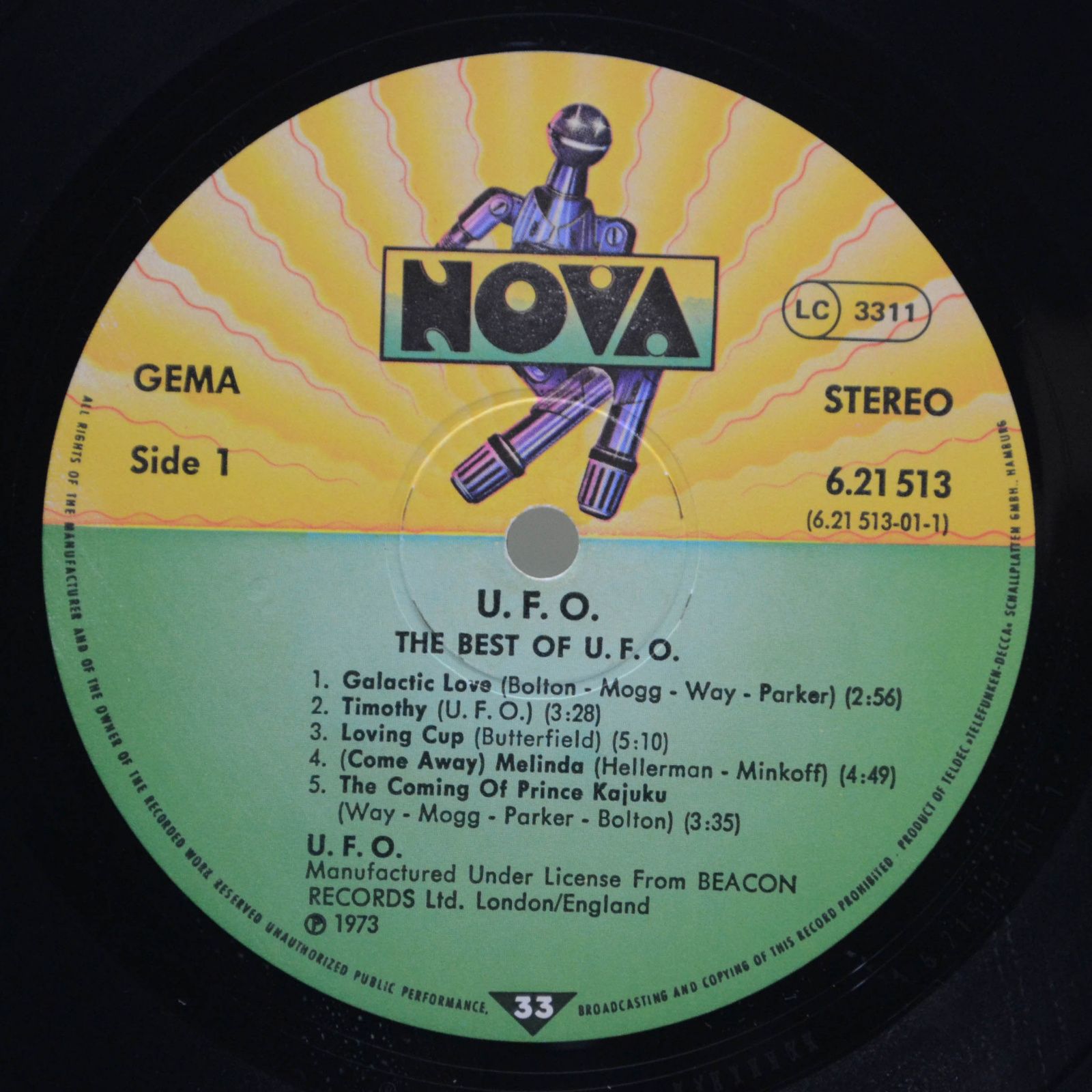 UFO — The Best Of UFO, 1973