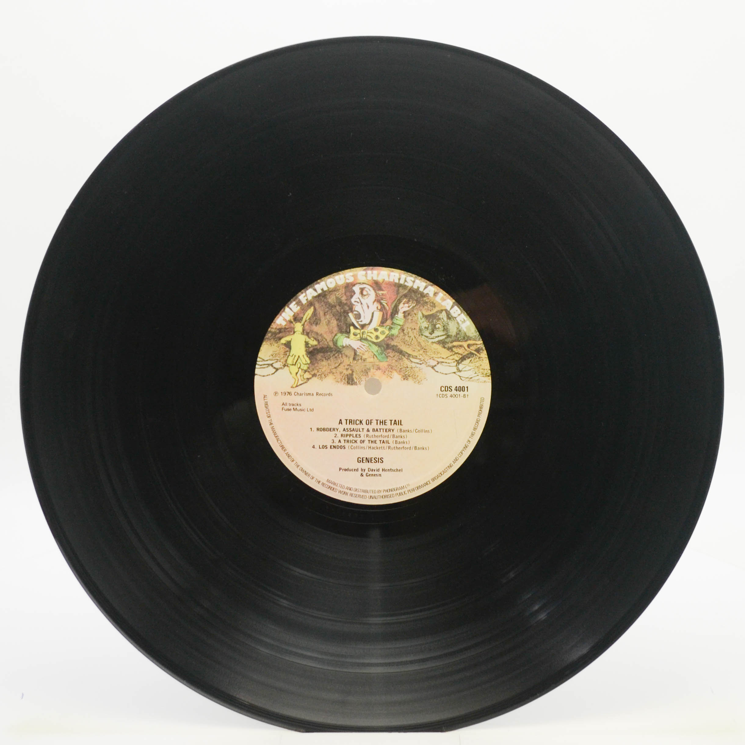 Виниловая пластинка Genesis — A Trick Of The Tail (UK), 1976