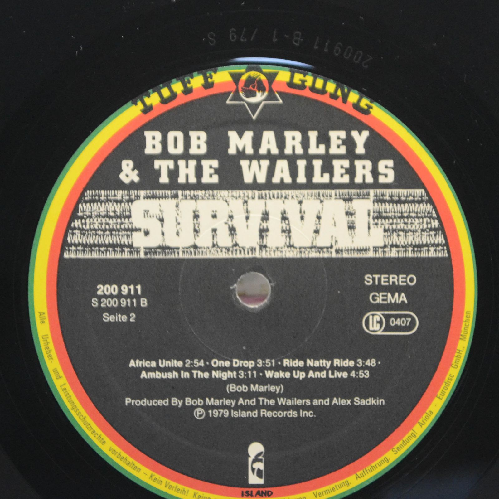 Bob Marley & The Wailers — Survival, 1979