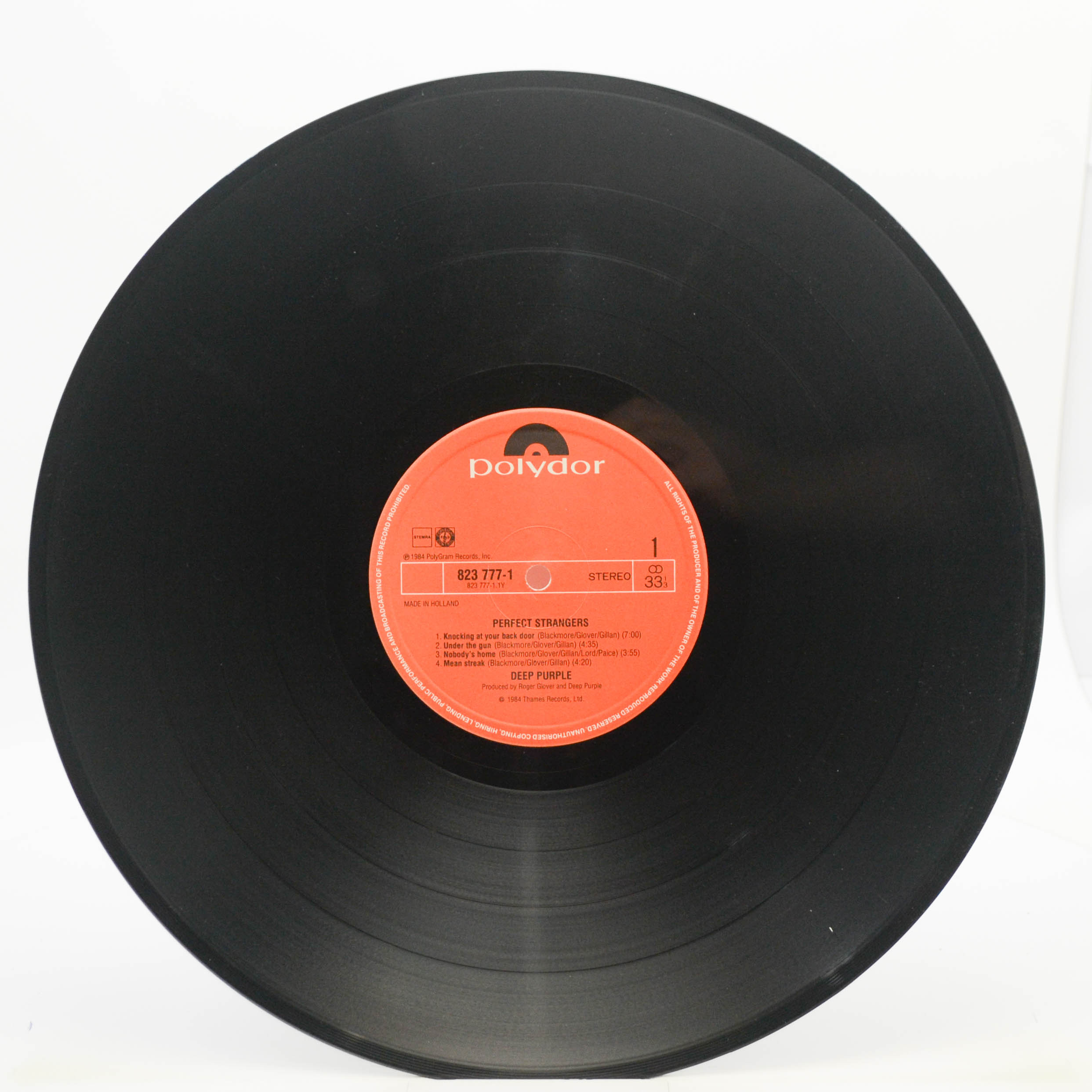 Виниловая пластинка Deep Purple — Perfect Strangers, 1984