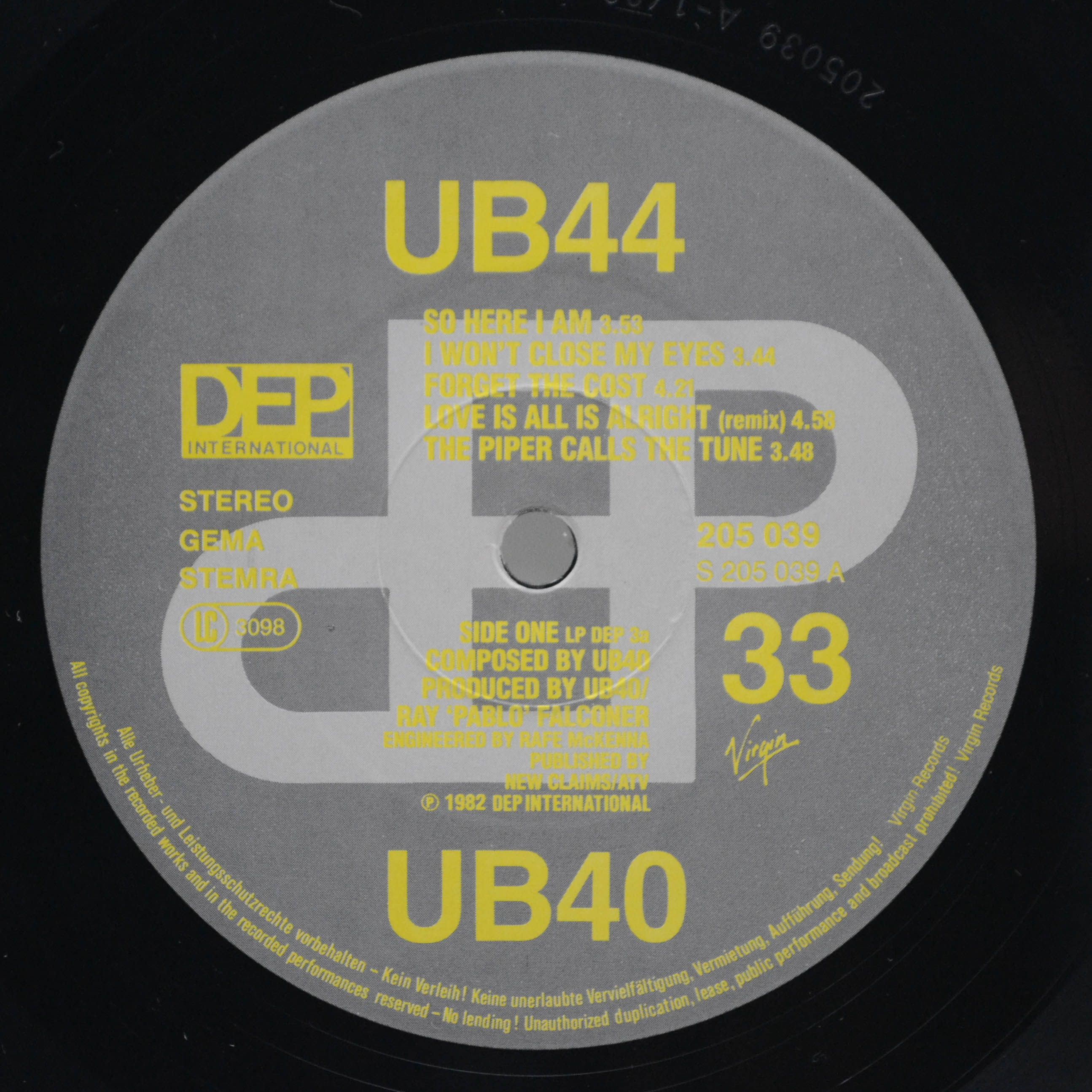 UB44 — UB44, 1982