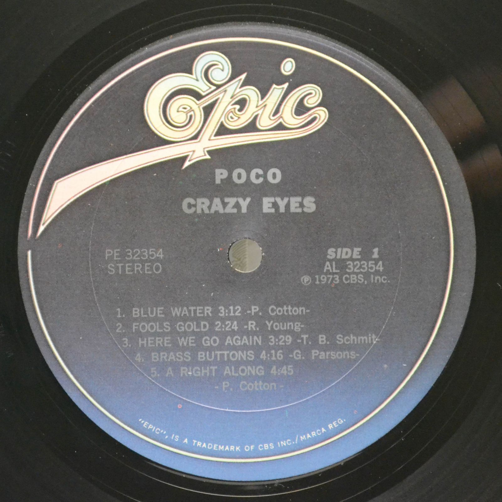 Poco — Crazy Eyes (USA), 1973