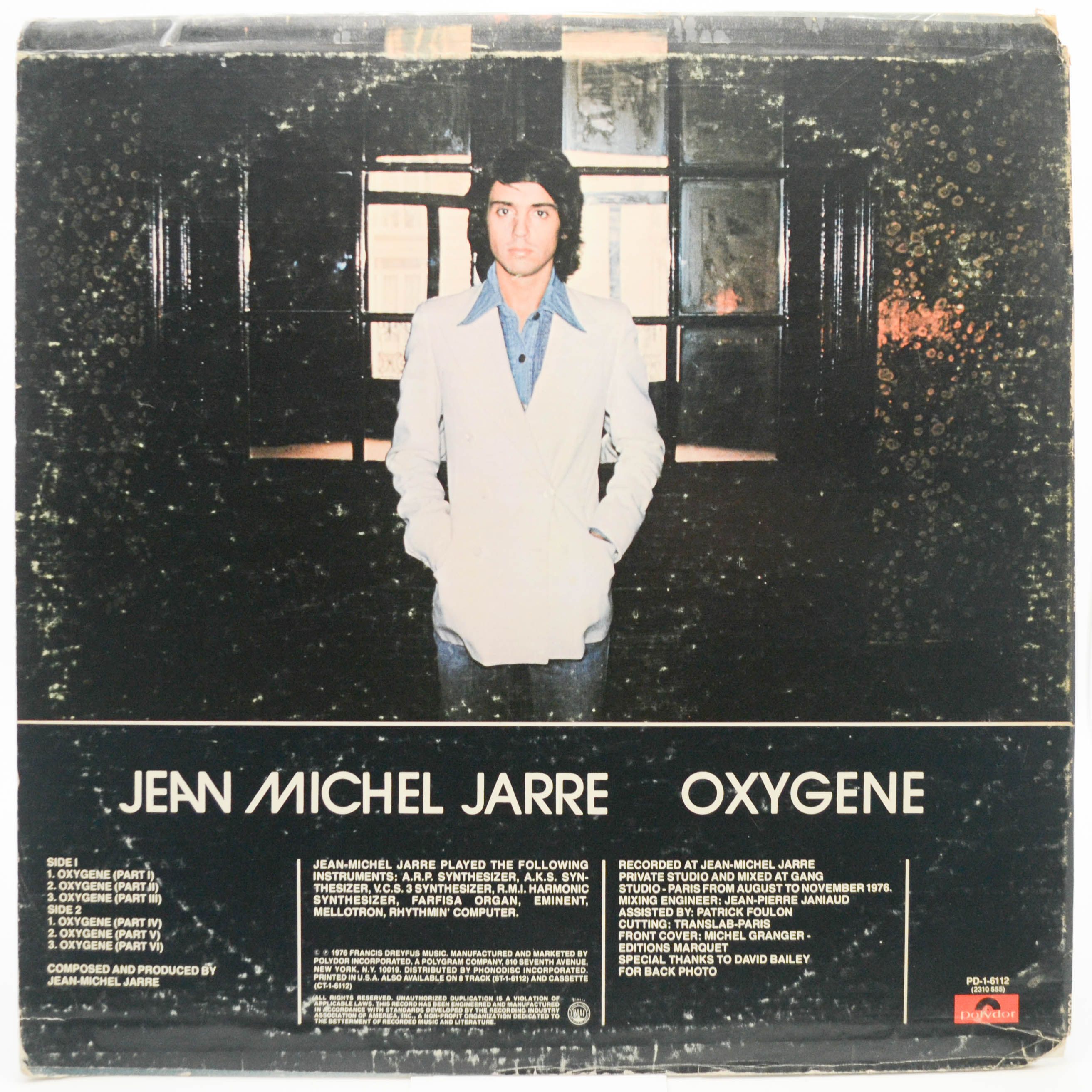 Jean Michel Jarre — Oxygene (USA), 1976