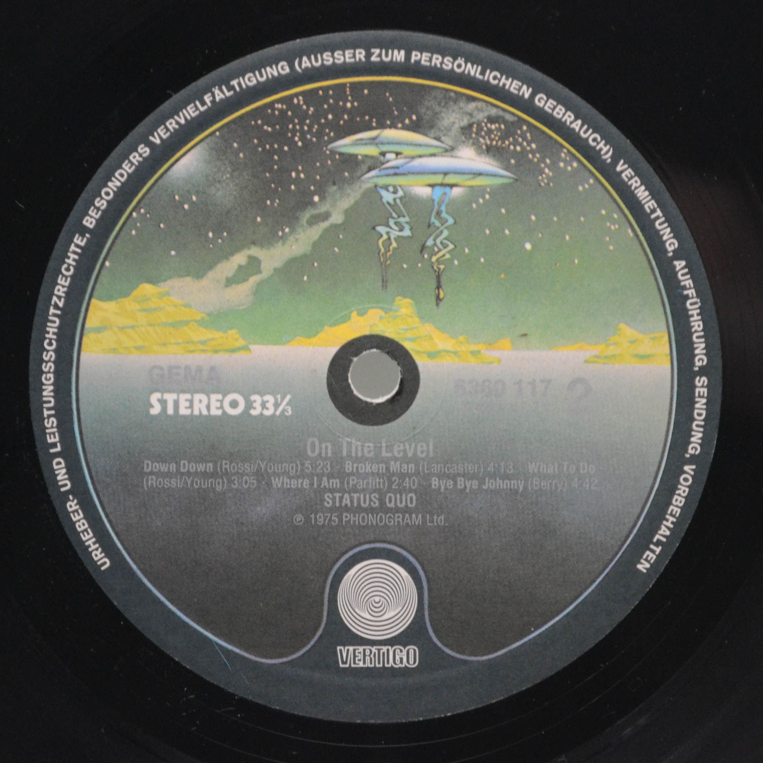 Status Quo — On The Level, 1975