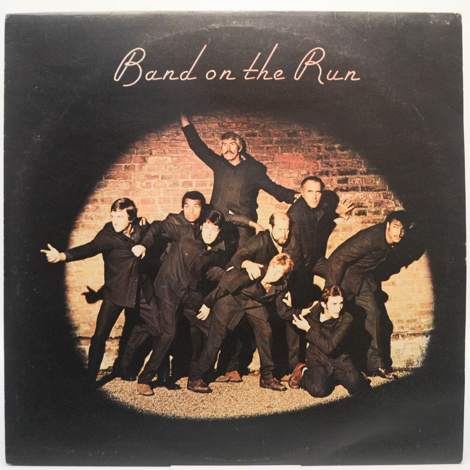 Paul McCartney And Wings — Band On The Run (UK, poster), 1973