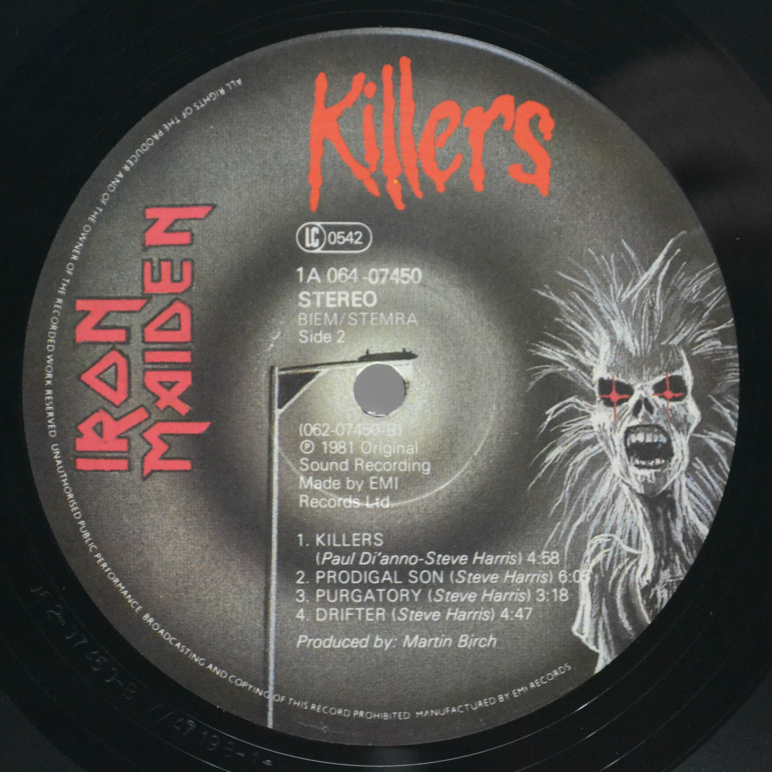 Iron Maiden — Killers, 1981