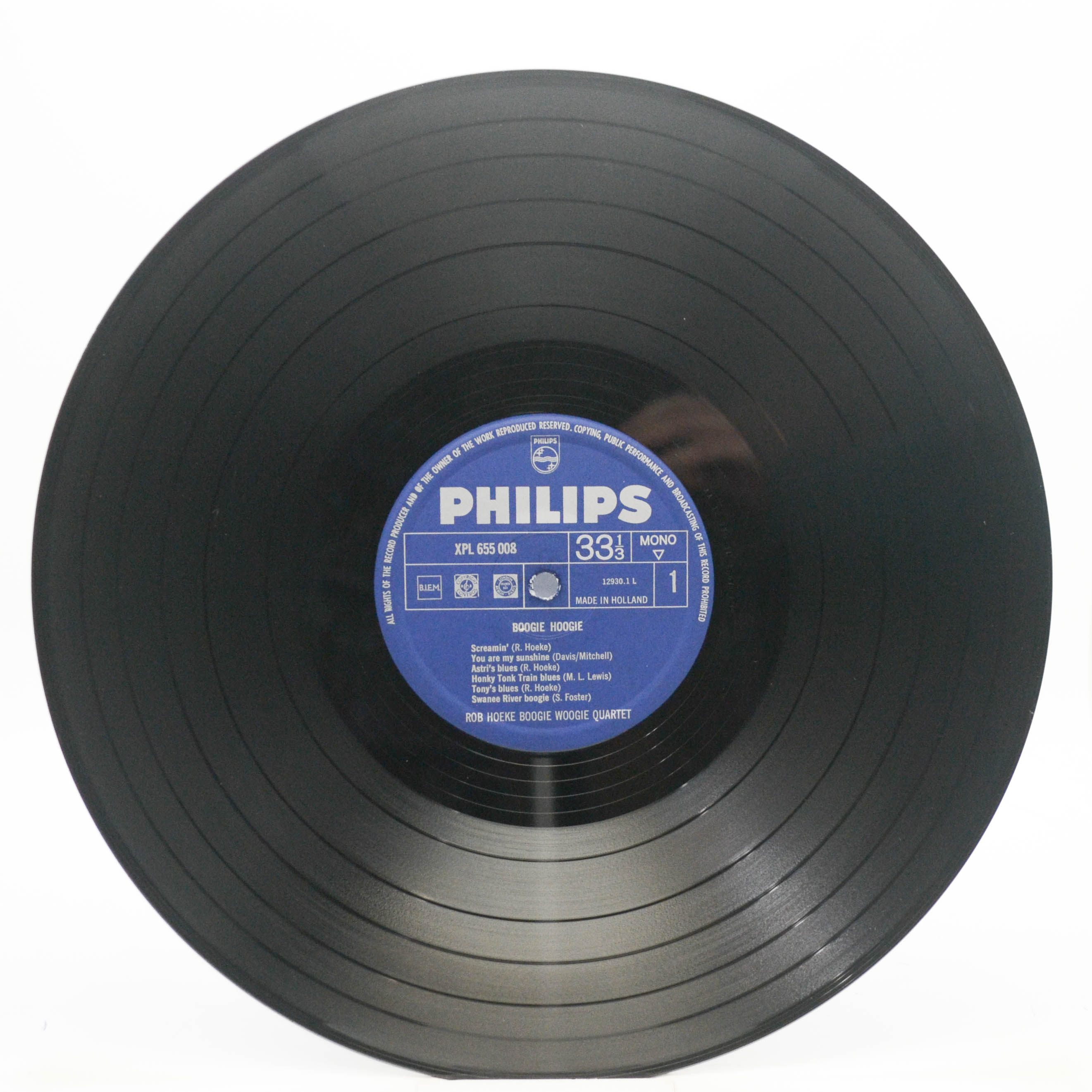 Rob Hoeke Boogie Woogie Quartet — Boogie Hoogie, 1964