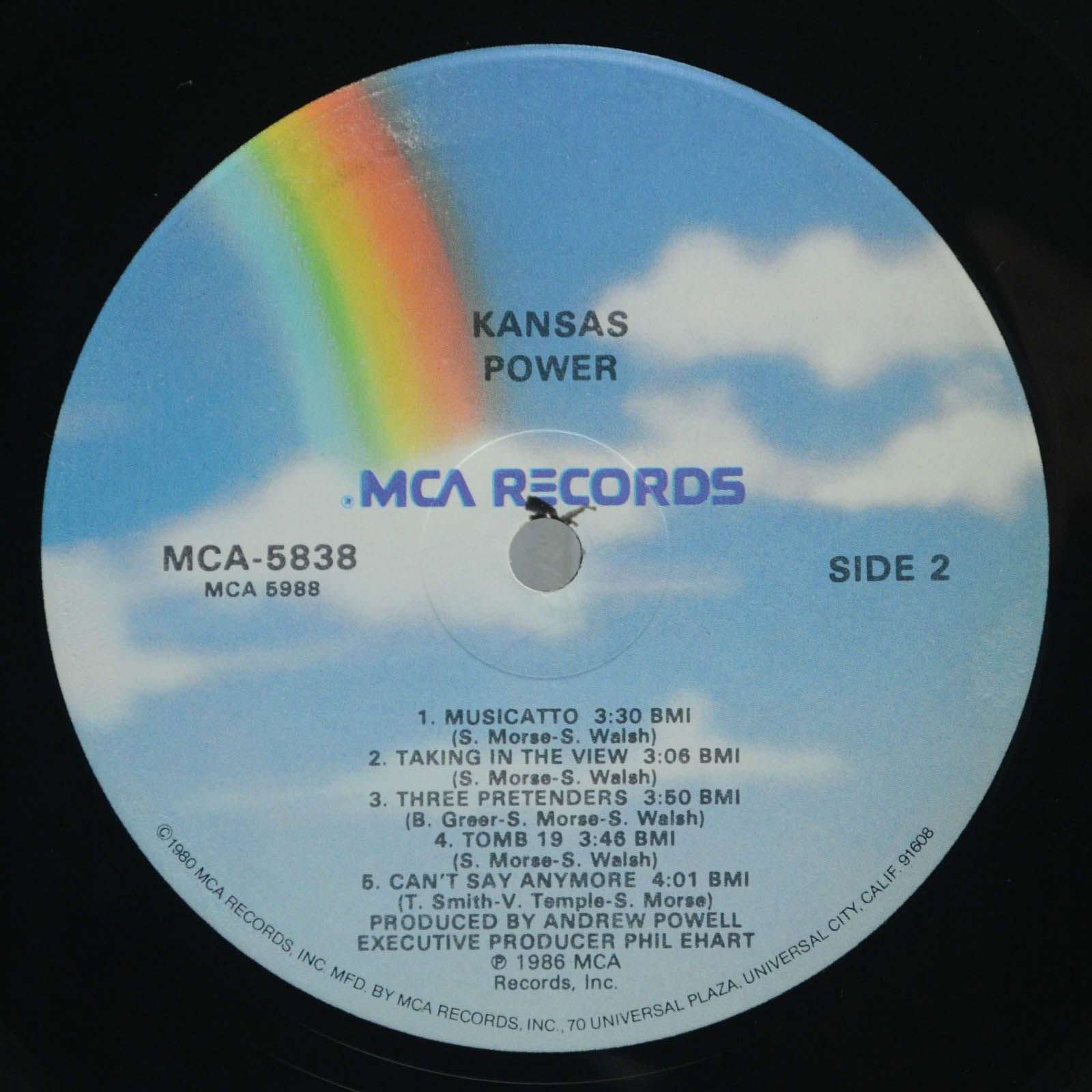 Kansas — Power (USA), 1986