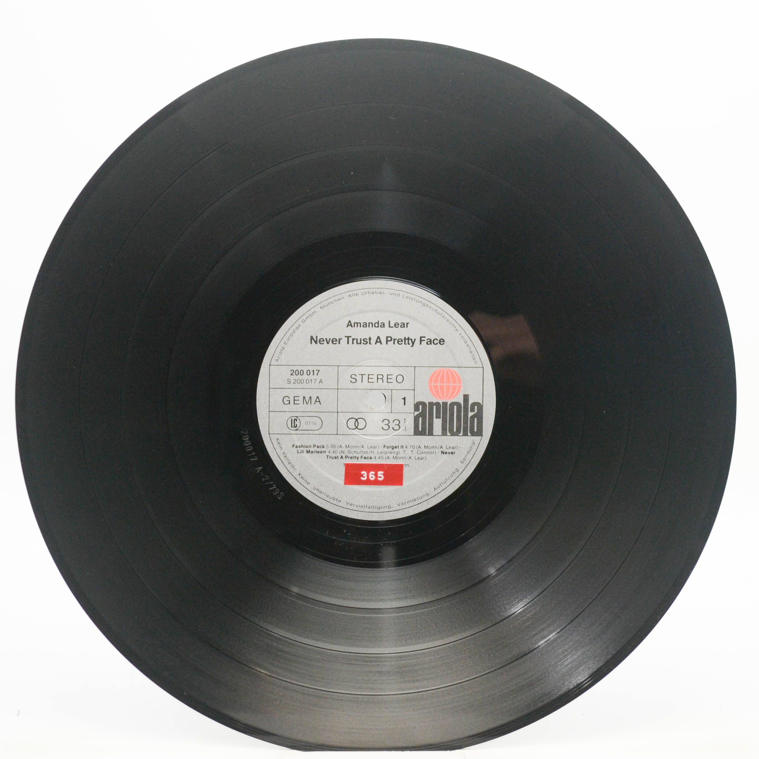 Amanda Lear — Never Trust A Pretty Face, 1979