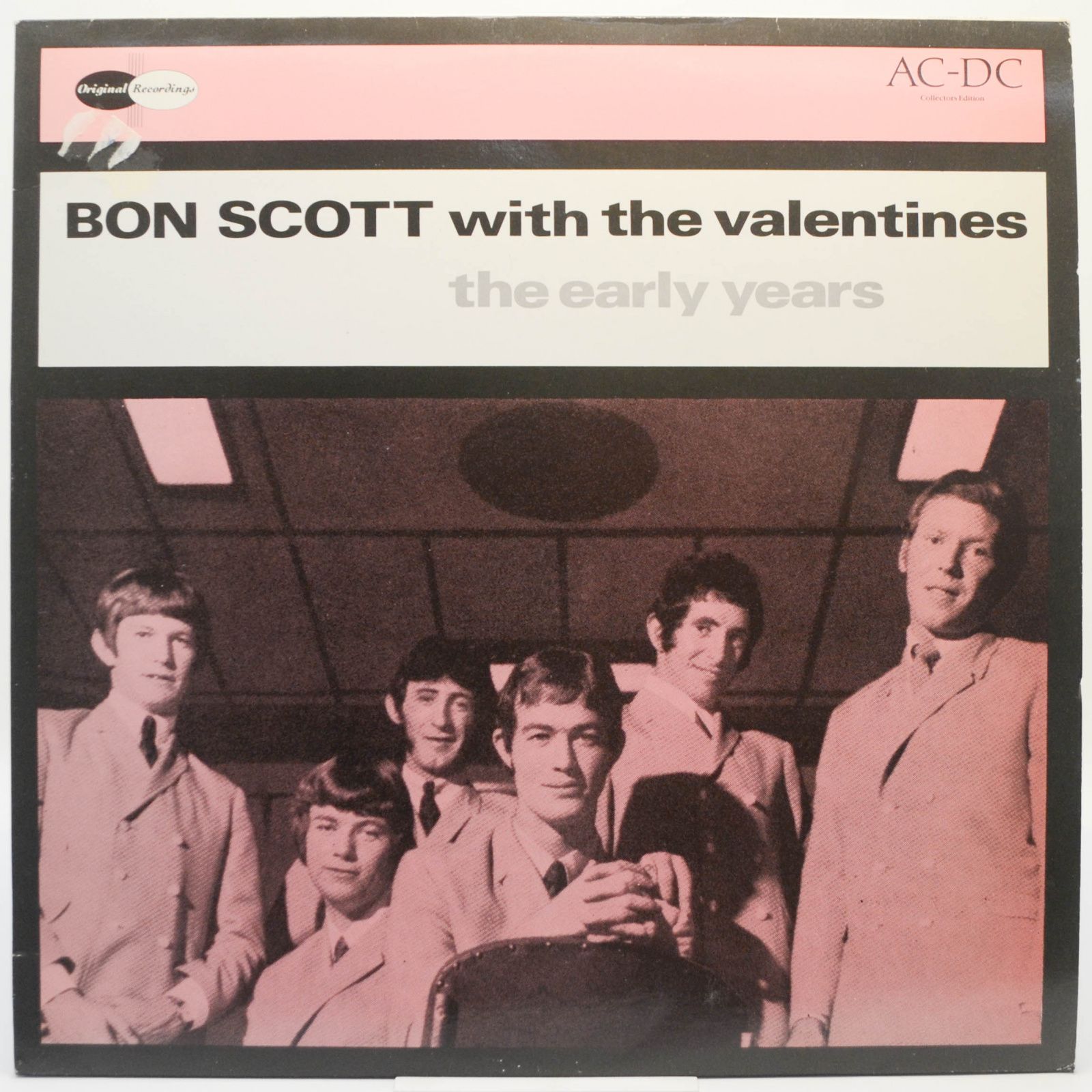Bon Scott With The Valentines — The Early Years, 1988
