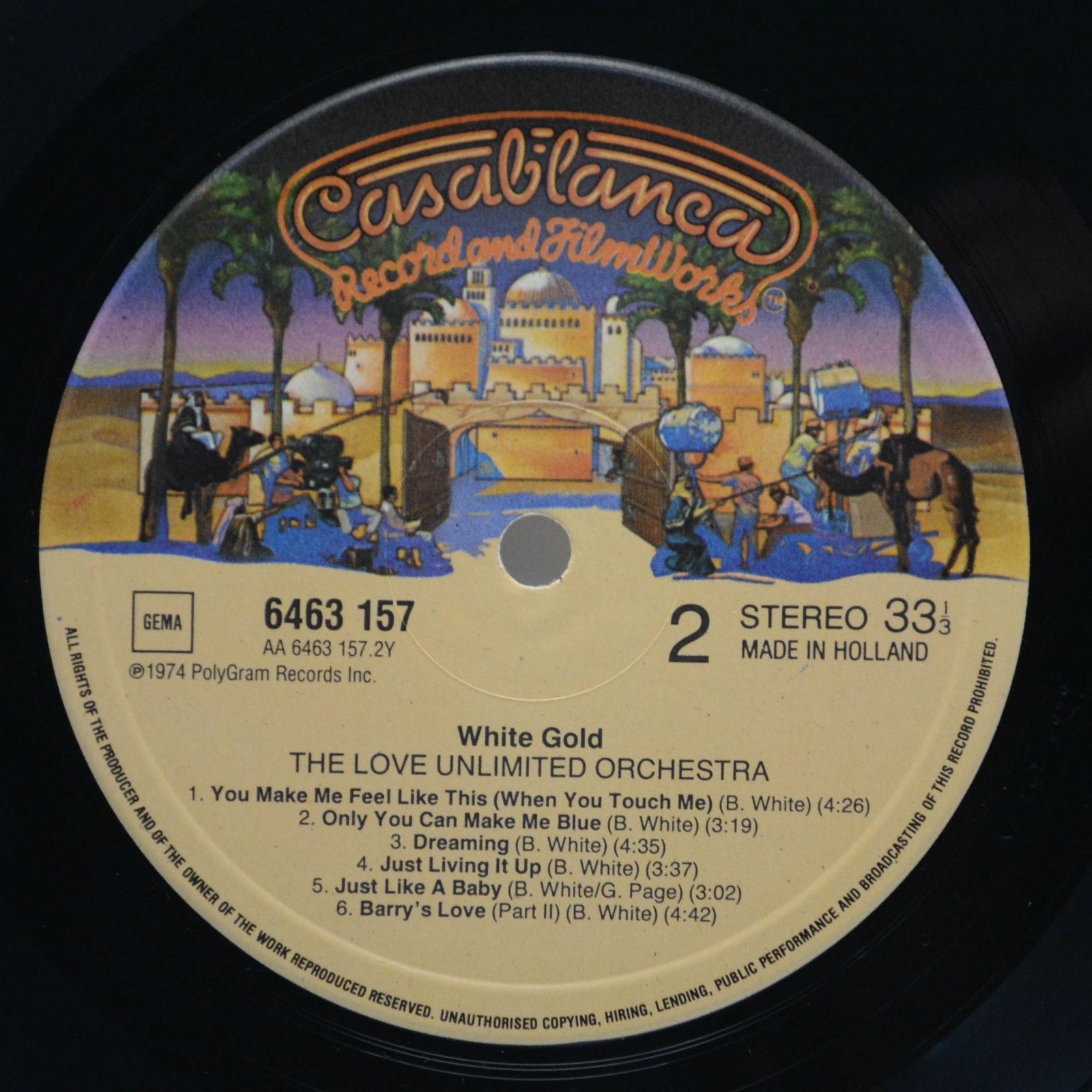 Love Unlimited Orchestra — White Gold, 1974