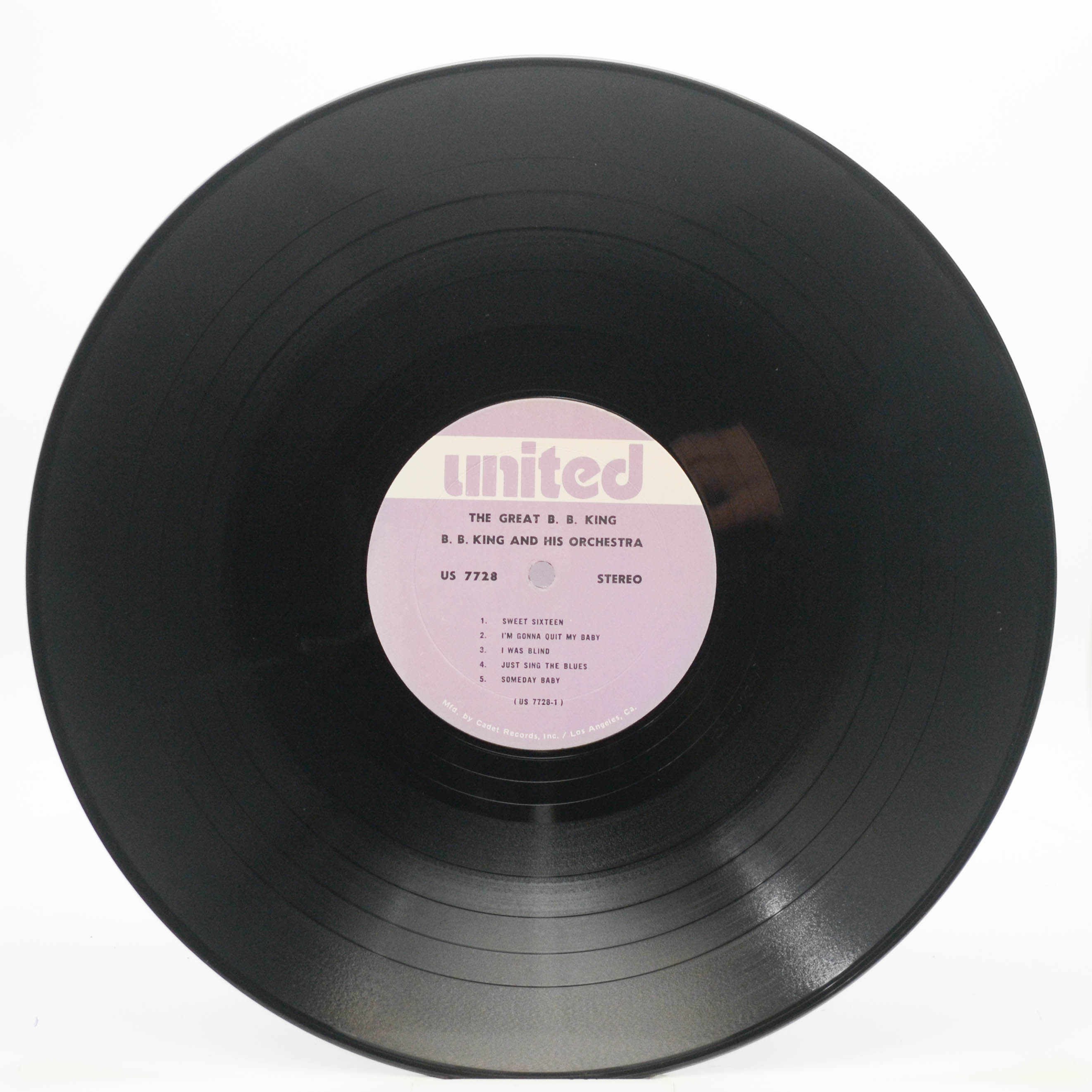 B. B. King And His Orchestra — The Great B. B. King (USA), 1960